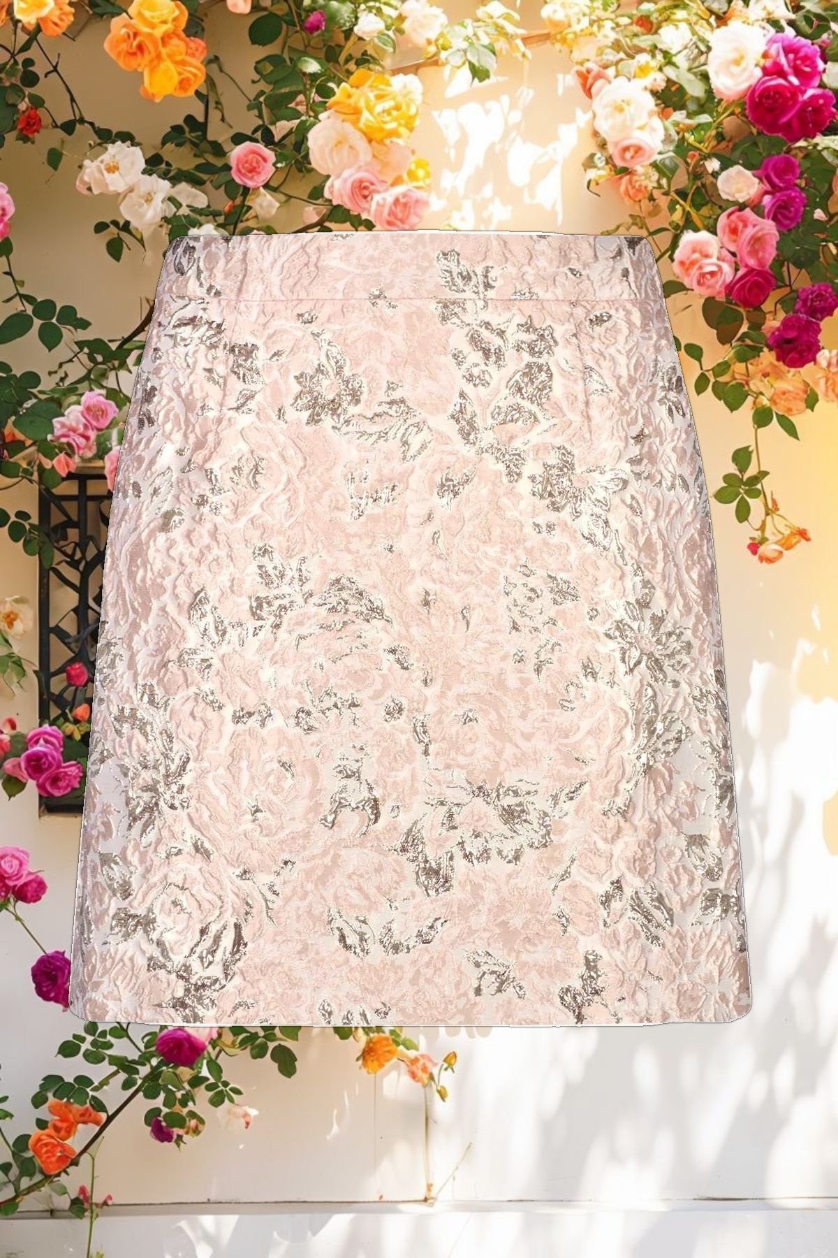 Brocade Mini Skirt