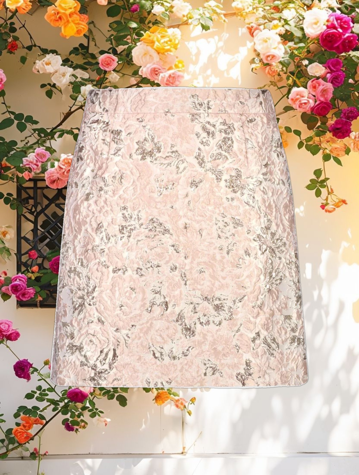 Brocade Mini Skirt