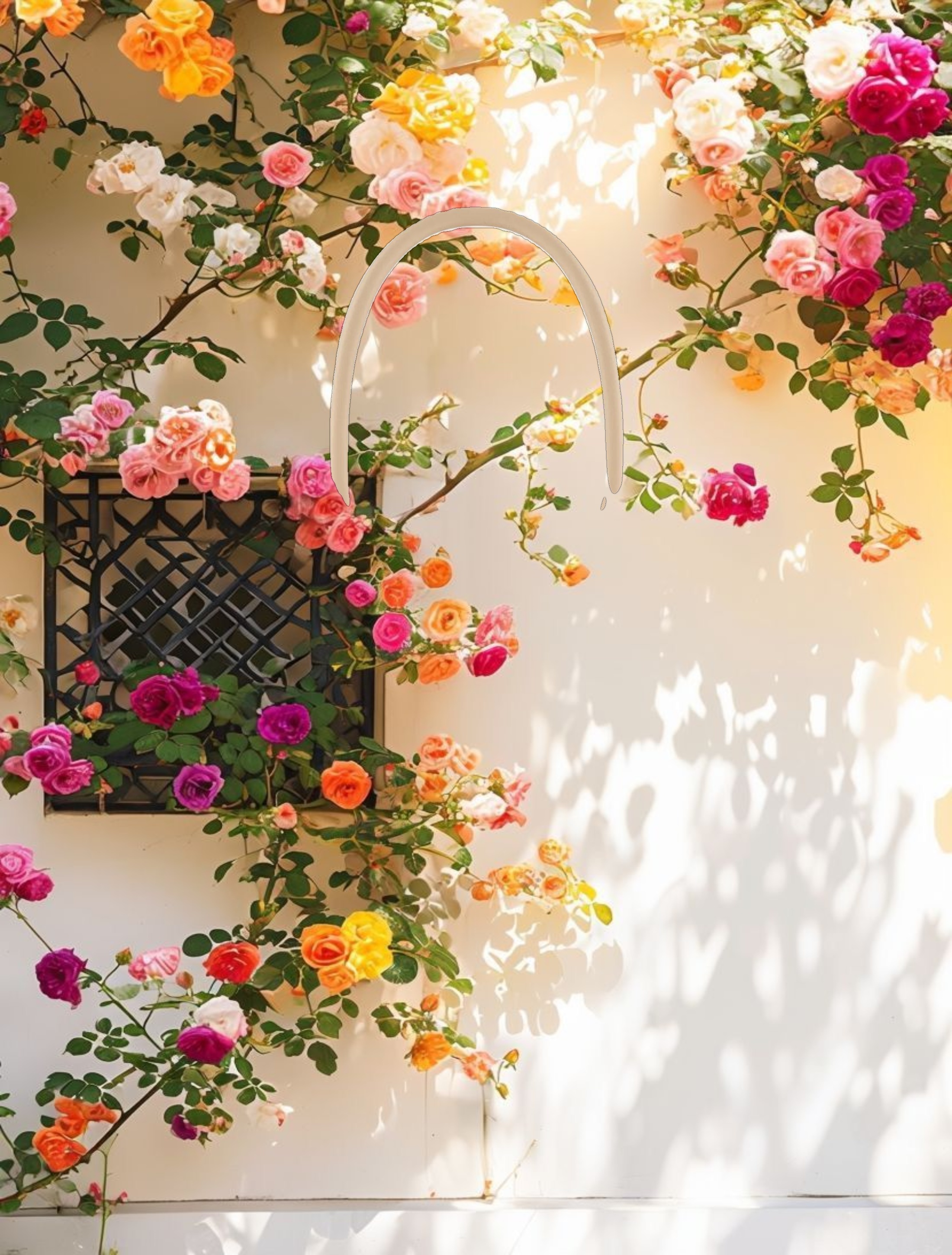 Large Leather Briefcase Bag With Gold Hardware