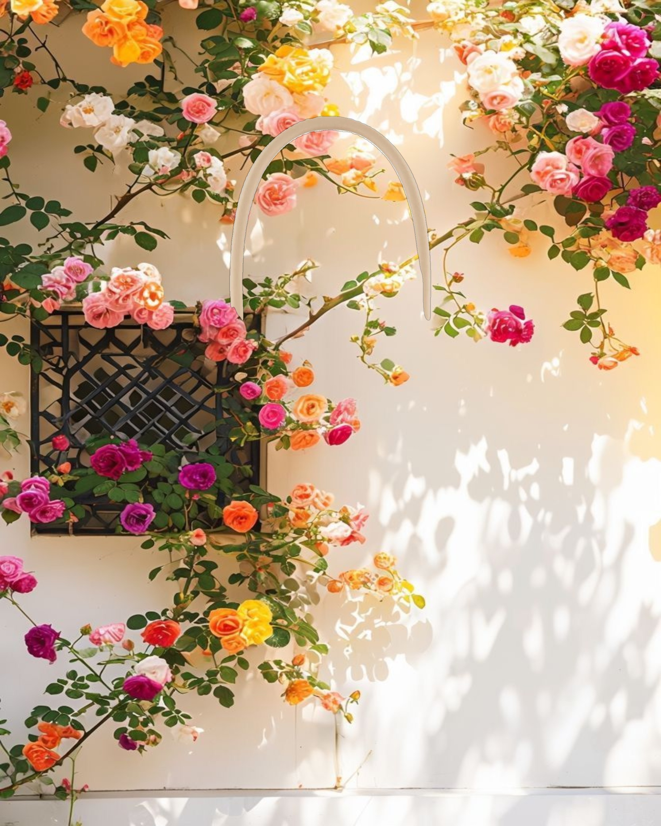 Large Leather Briefcase Bag With Gold Hardware