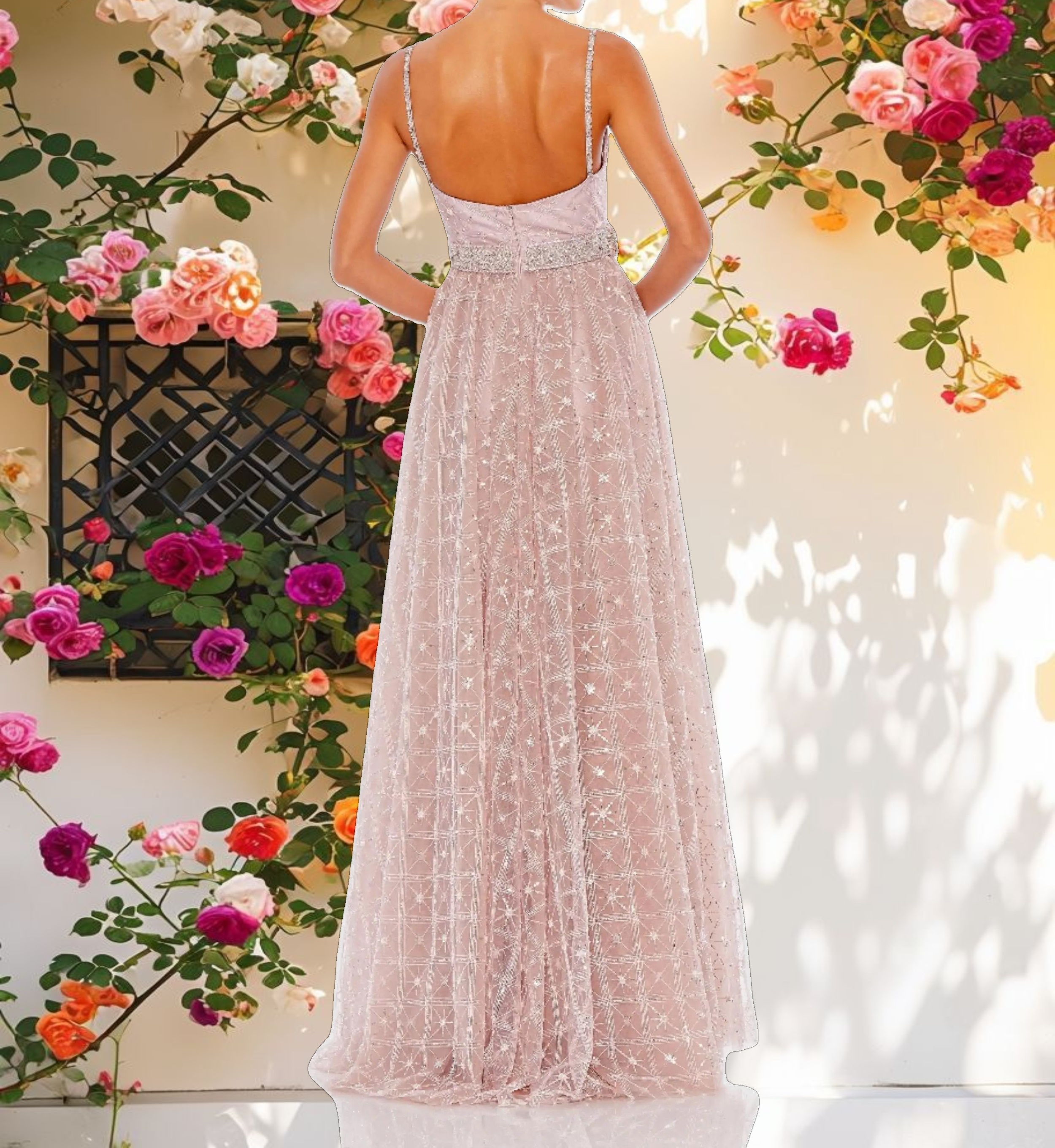 Sparkling Heartline Dress