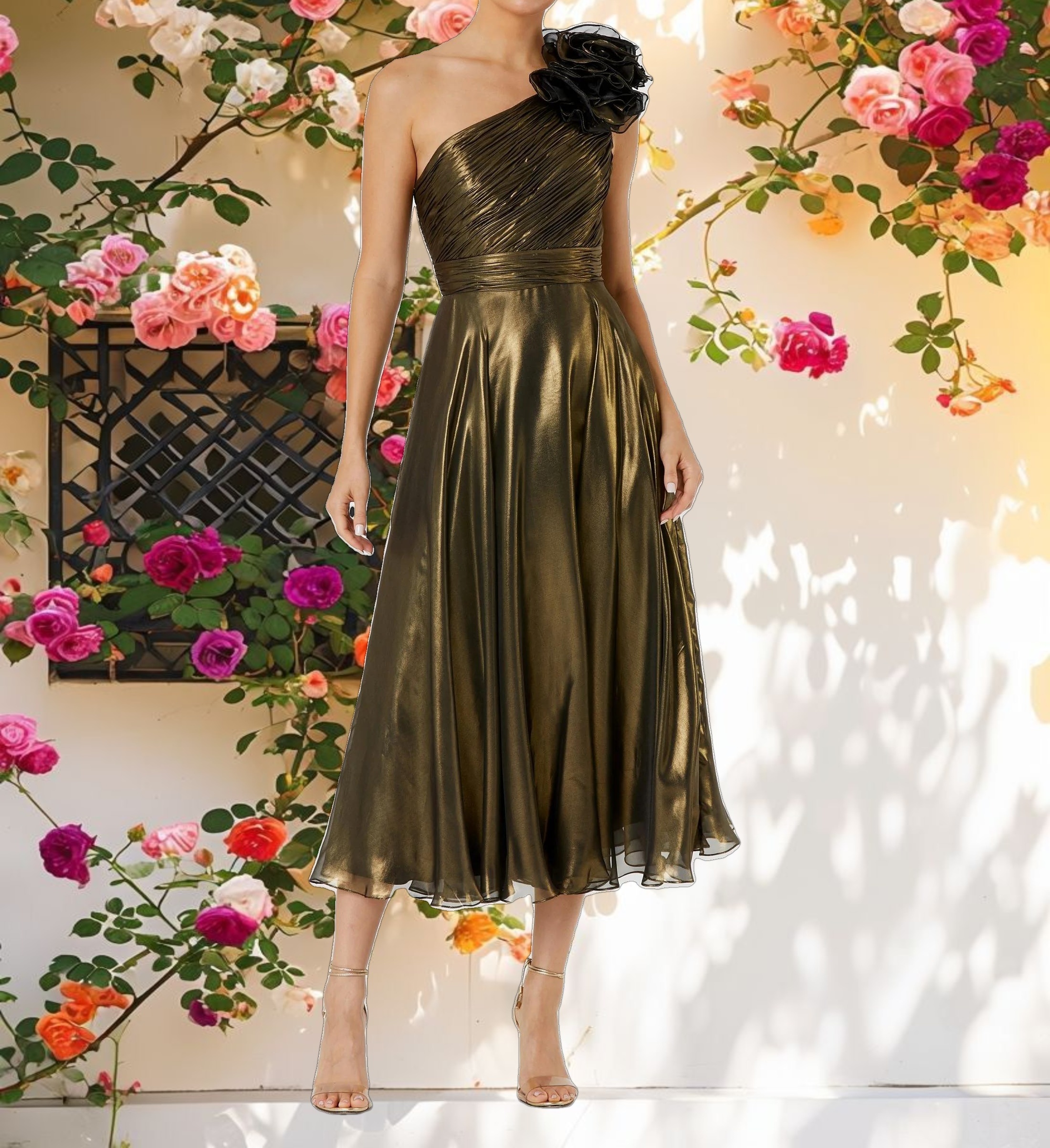 Tea Length Dress