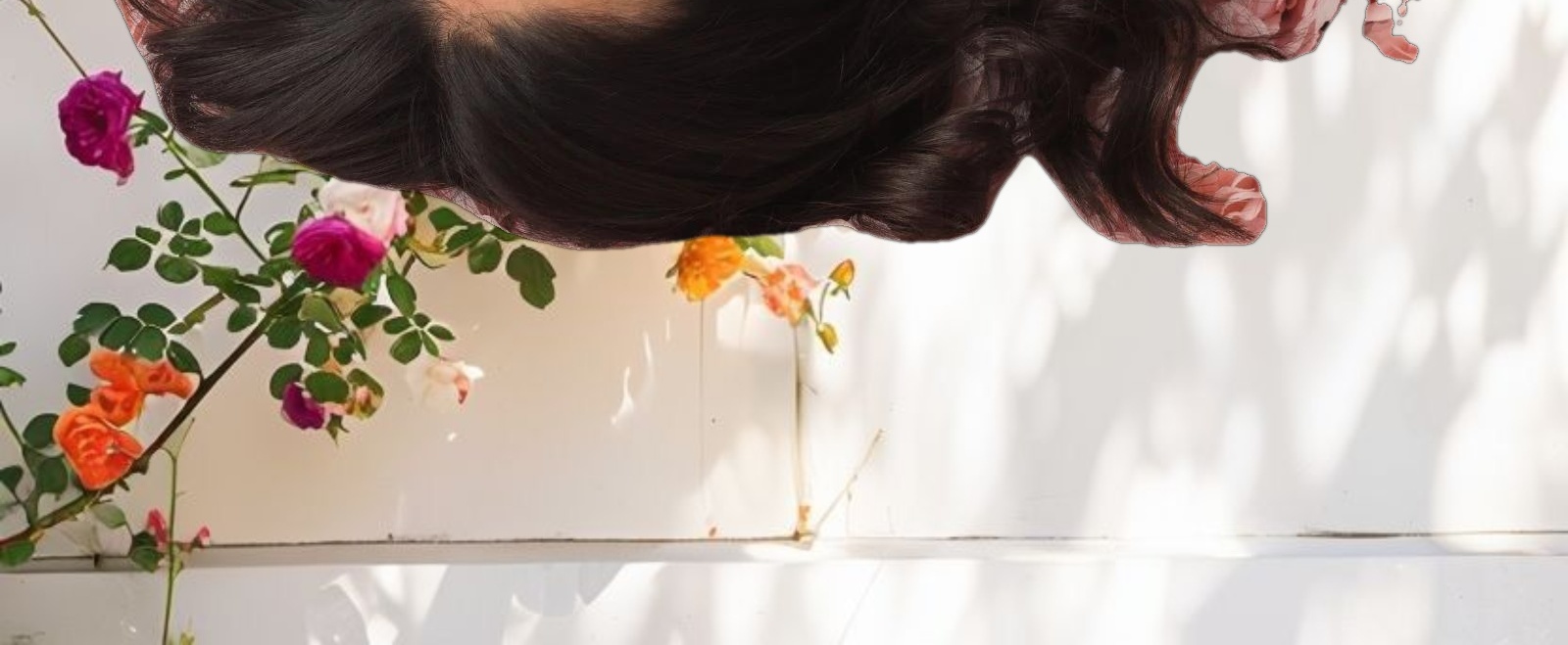 Green Chiffon Gown w/ Fully Beaded 3/4 Sleeve Top