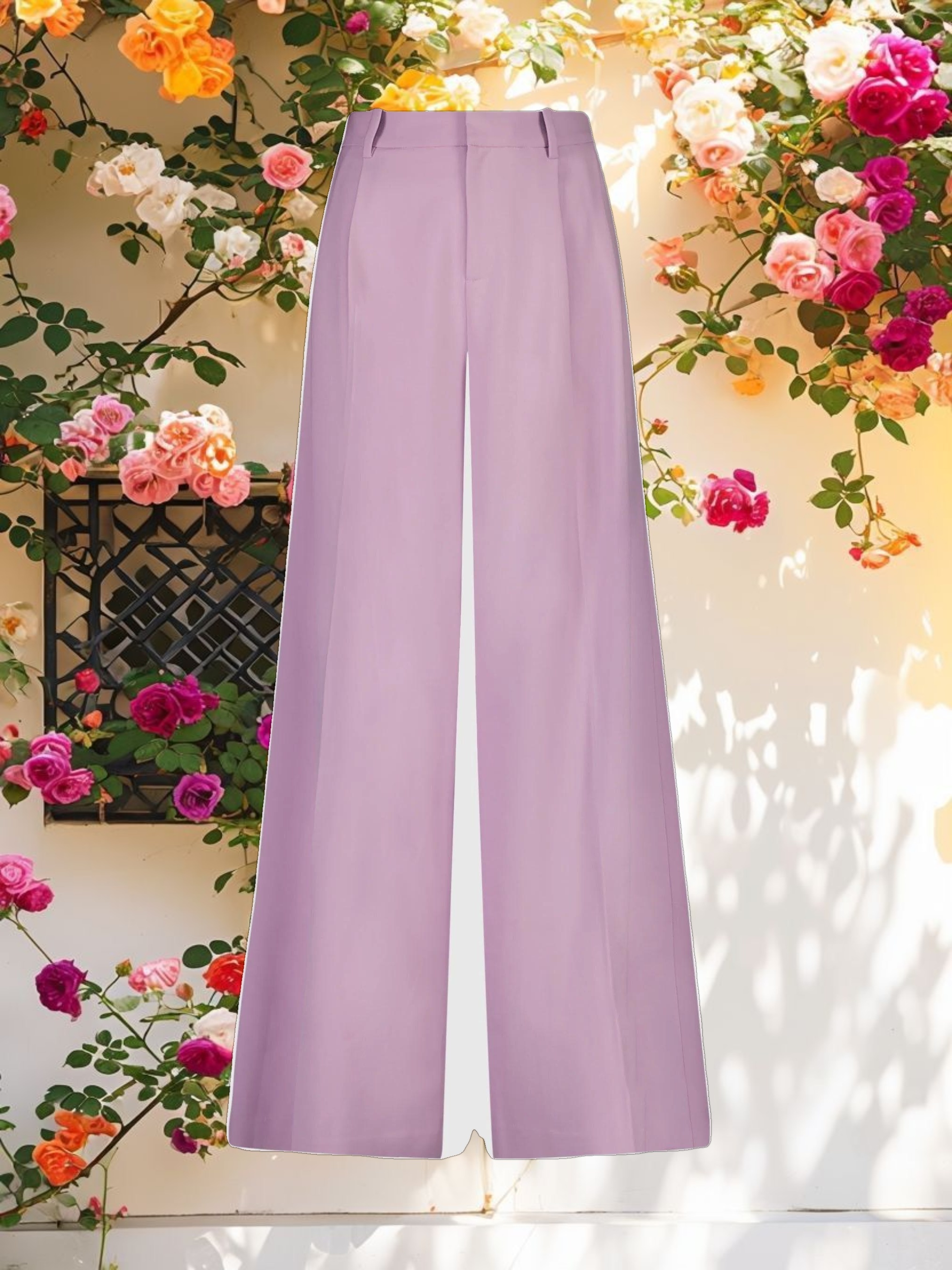 Classic Crepe Wide Leg Trouser