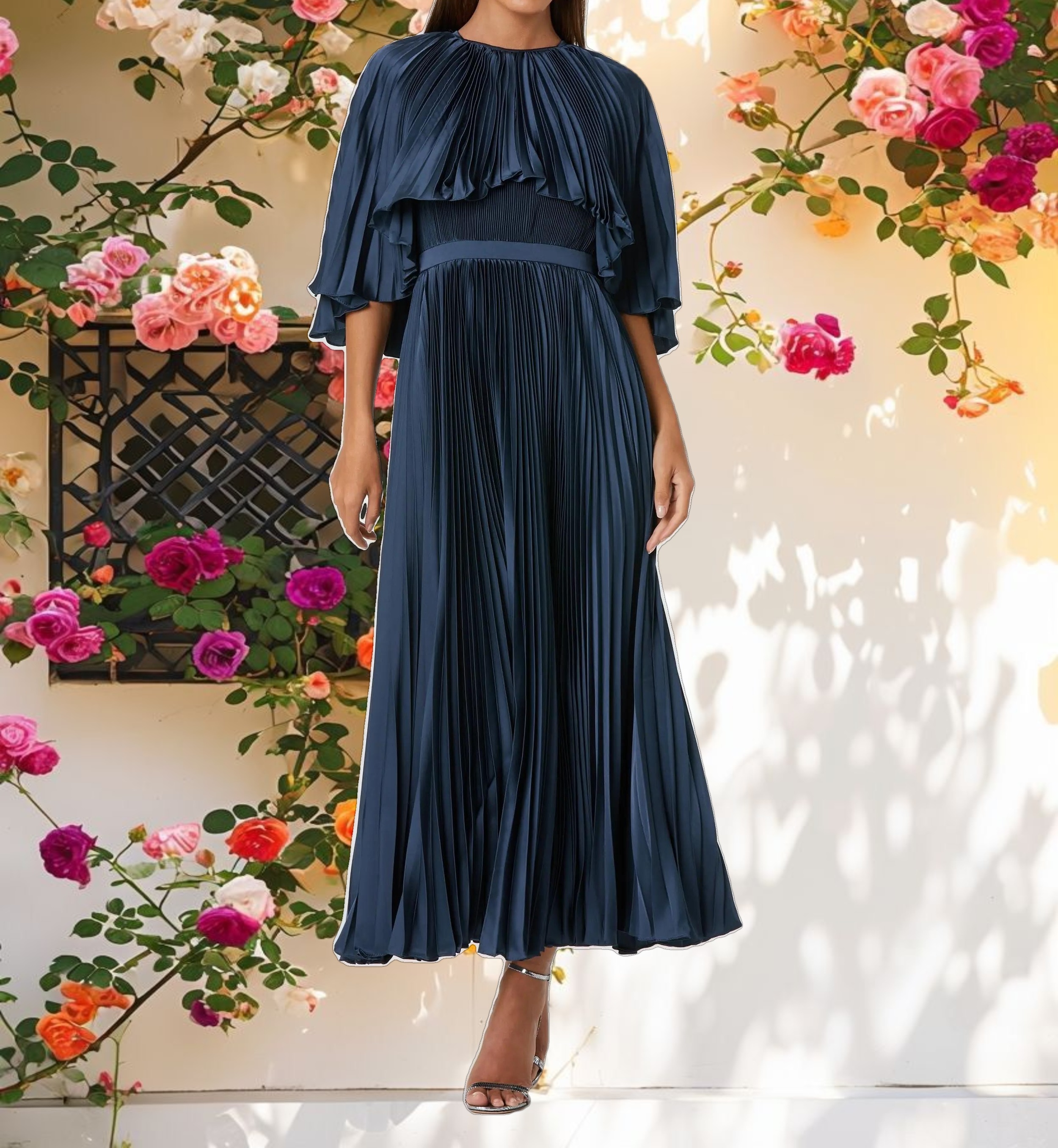 Tea-Length Dress