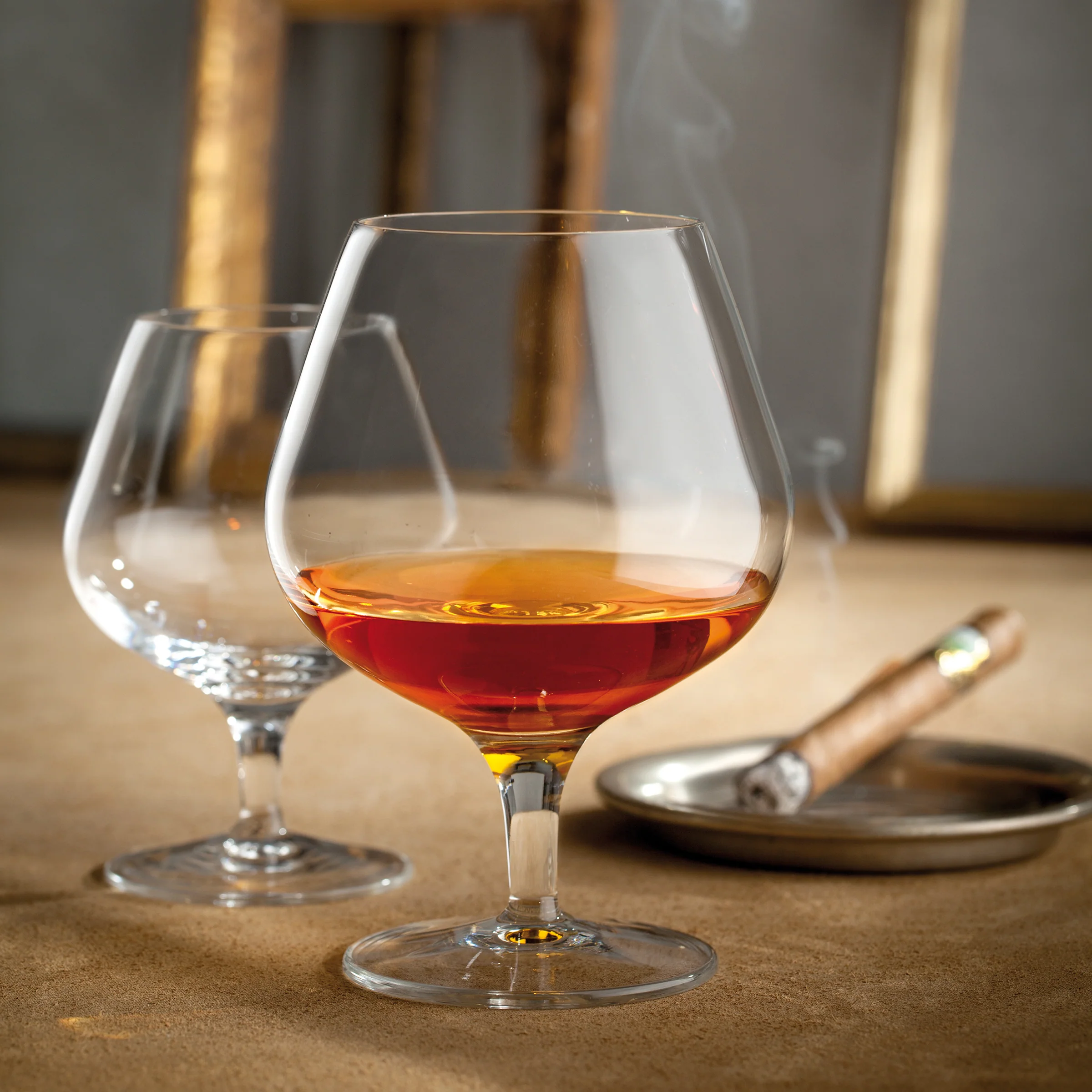 Italian Premium Cognac Glasses | 13.25oz | Michelangelo Masterpiece | Set of 4
