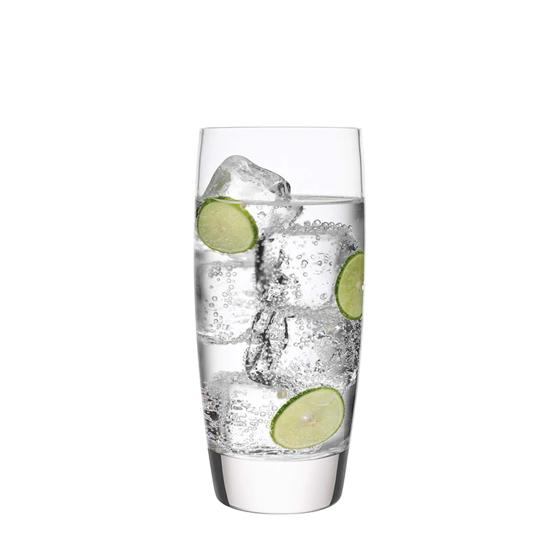 Italian Premium Cooler Glasses | 20oz | Michelangelo Masterpiece | Set of 4