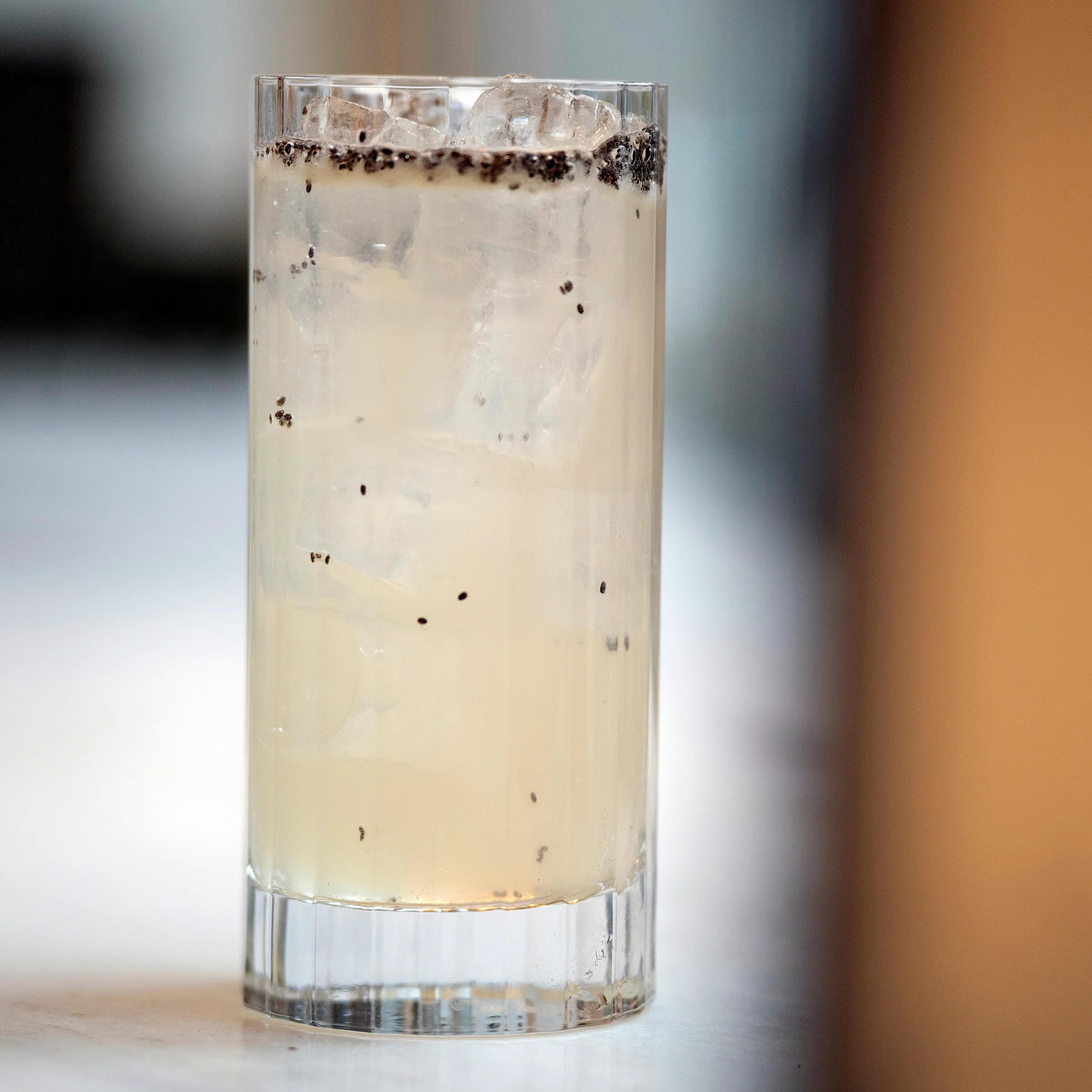 Italian Premium Retro Highball Glasses | 16.25oz | Bach | Set of 4