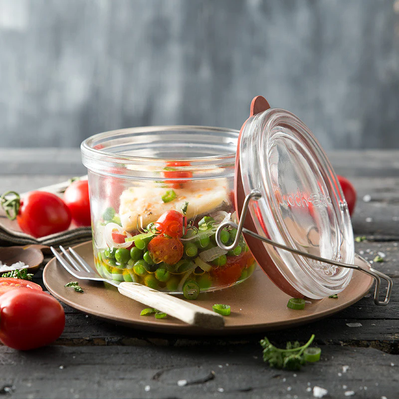 Italian Premium Canning & Food Jar XL | 17oz | Lock-Eat | 1 Piece