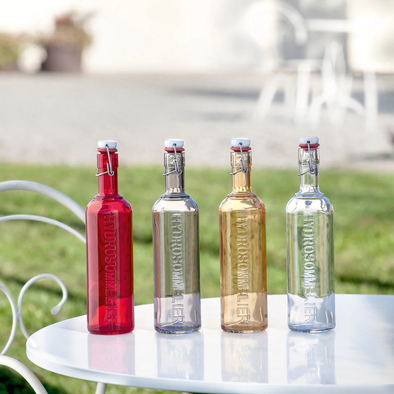 Optima 34 oz Hydrosommelier Bottle with Stainless Steel Airtight Closure (1 Piece)