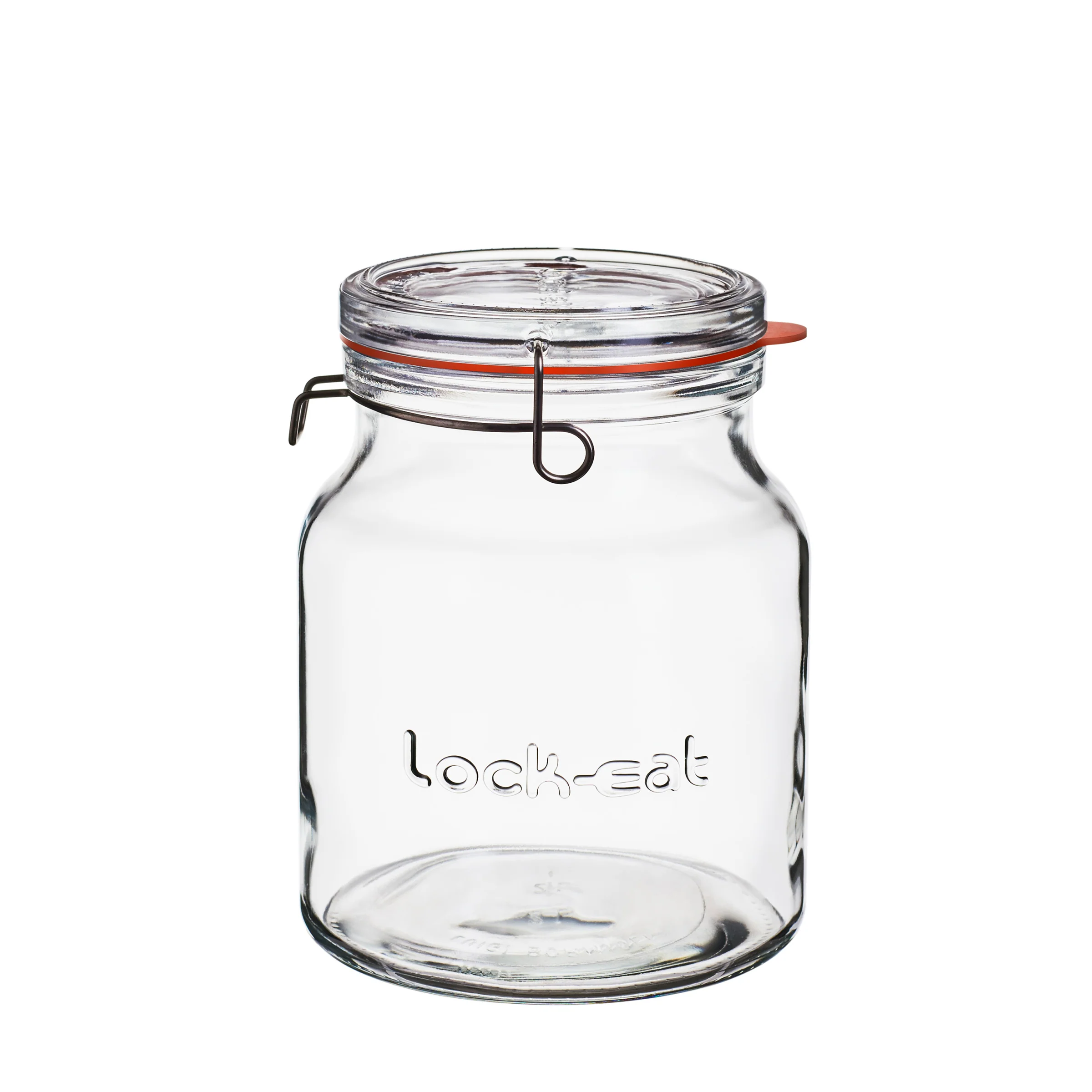 Italian Premium Handy Canning & Food Jar | 67.75oz | Lock-Eat | 1 Piece