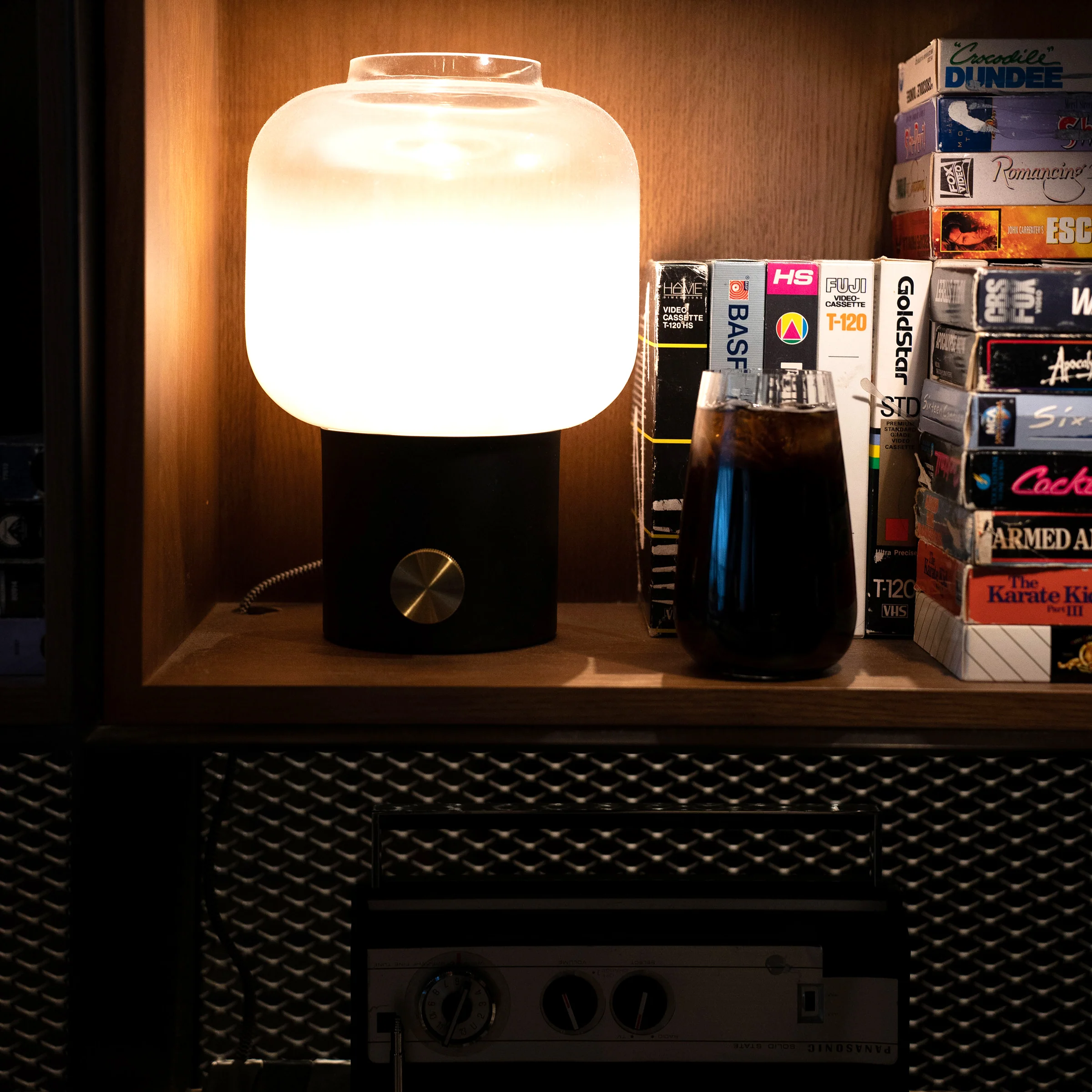 Optica 19.25 oz Beverage Drinking Glasses (Set of 4)