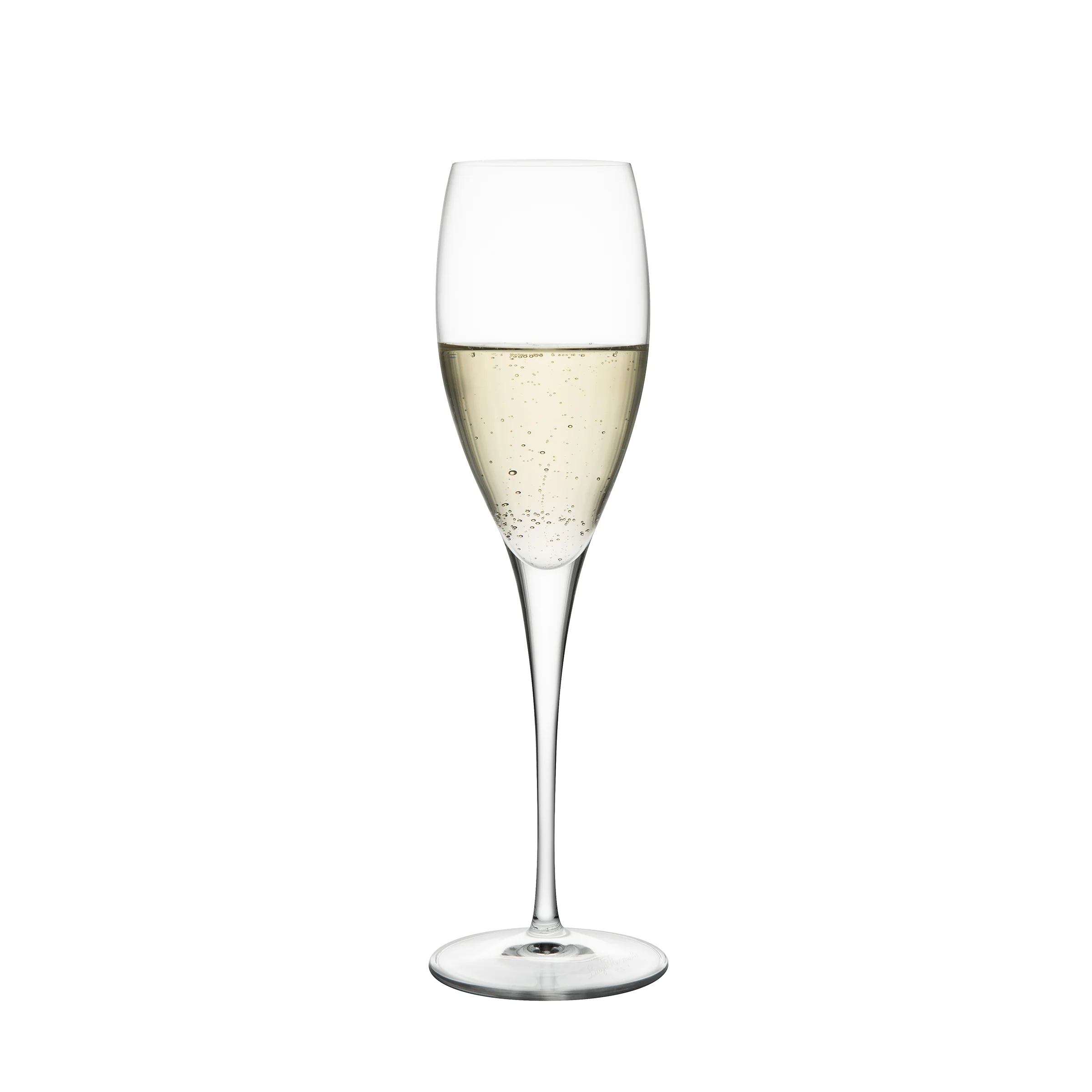 Italian Premium Champagne Glasses | 7.5oz | Michelangelo Masterpiece Gold Label | Set of 4