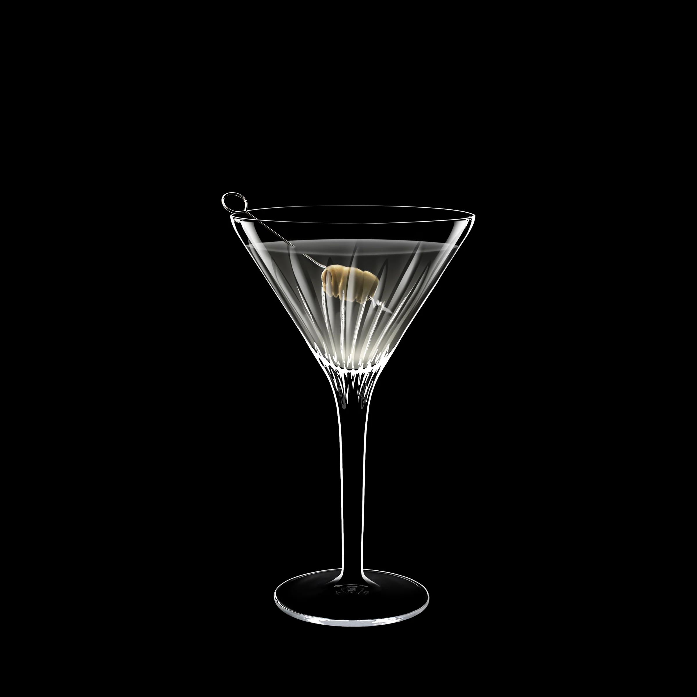 Mixology 7.25 oz Martini or Cocktail Glasses (Set Of 4)