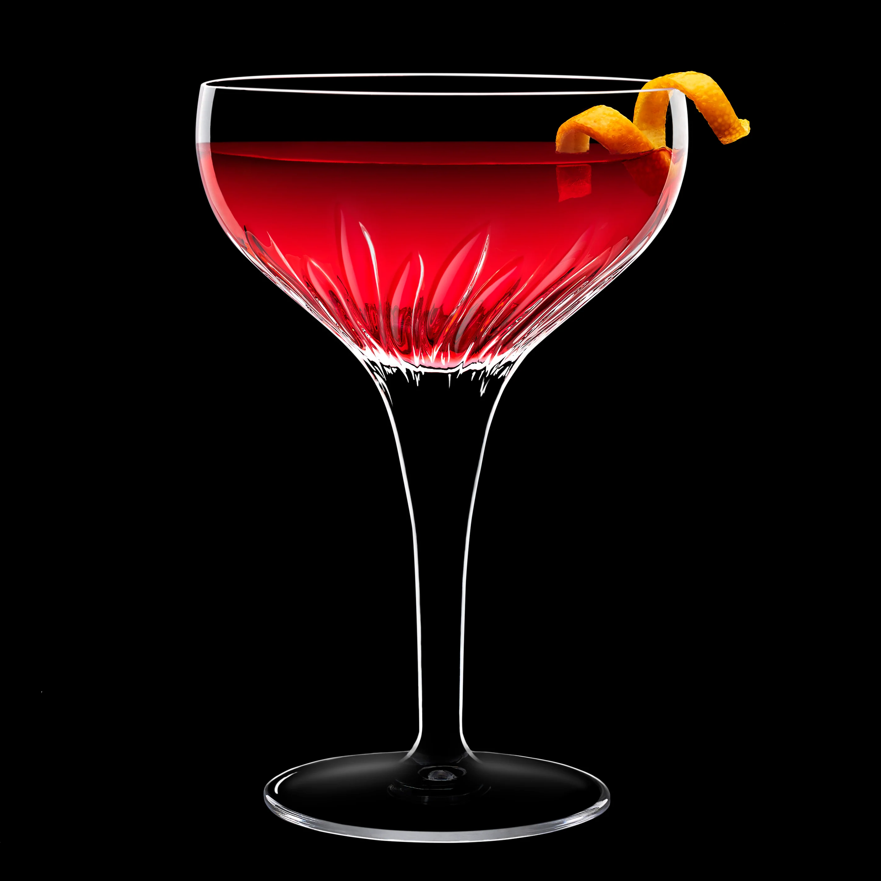 Mixology 7.5 oz Coupe Cocktail Glasses (Set Of 4)