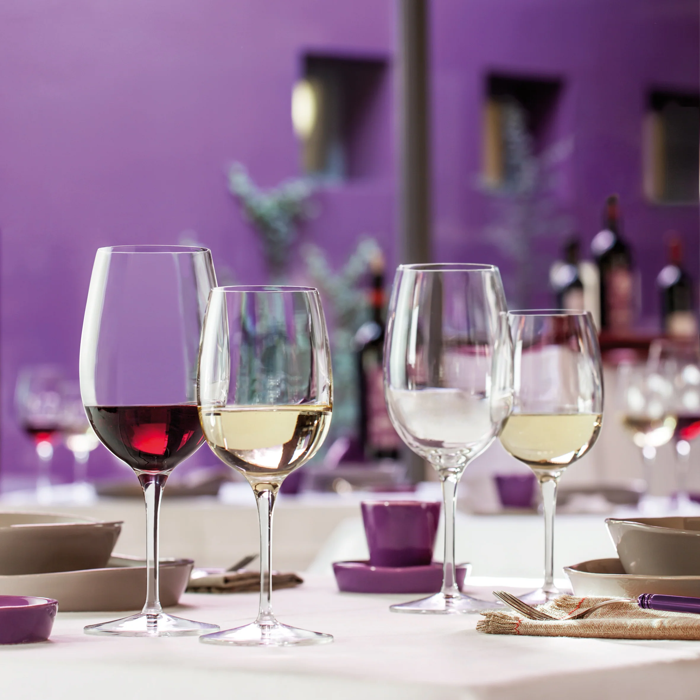 Palace 16.25 oz Goblet Wine Glasses (Set Of 6)