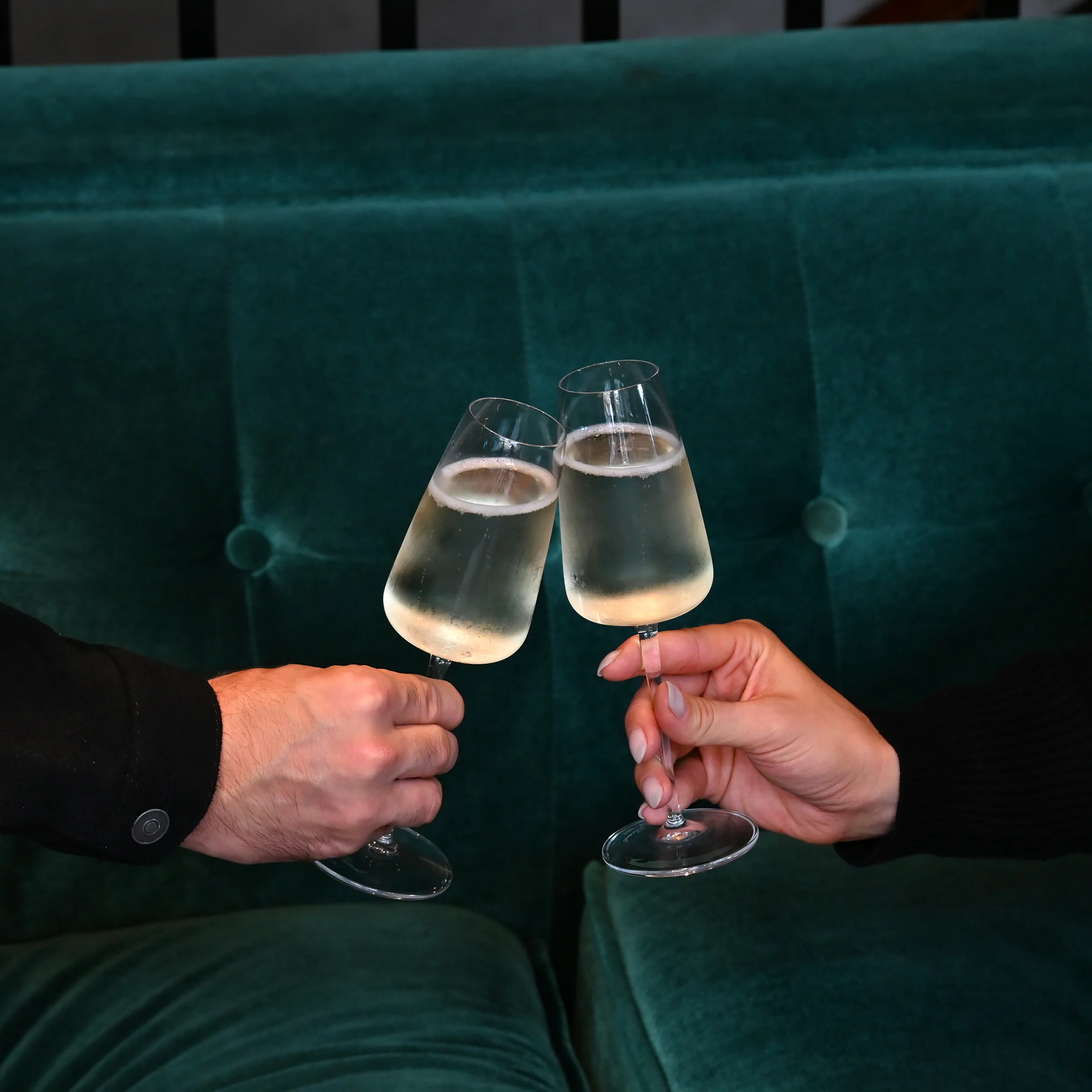 Talismano 7 oz Prosecco / Sparkling Small Wine Glasses (Set Of 4)