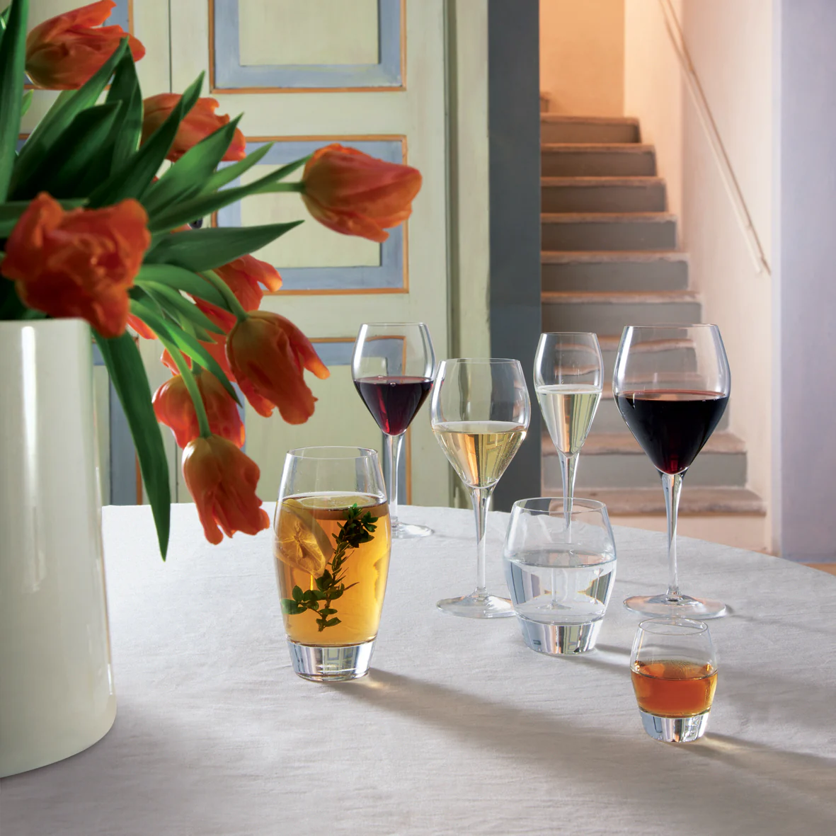 Regency 17.25 oz Beverage Drinking Glasses (Set Of 4)