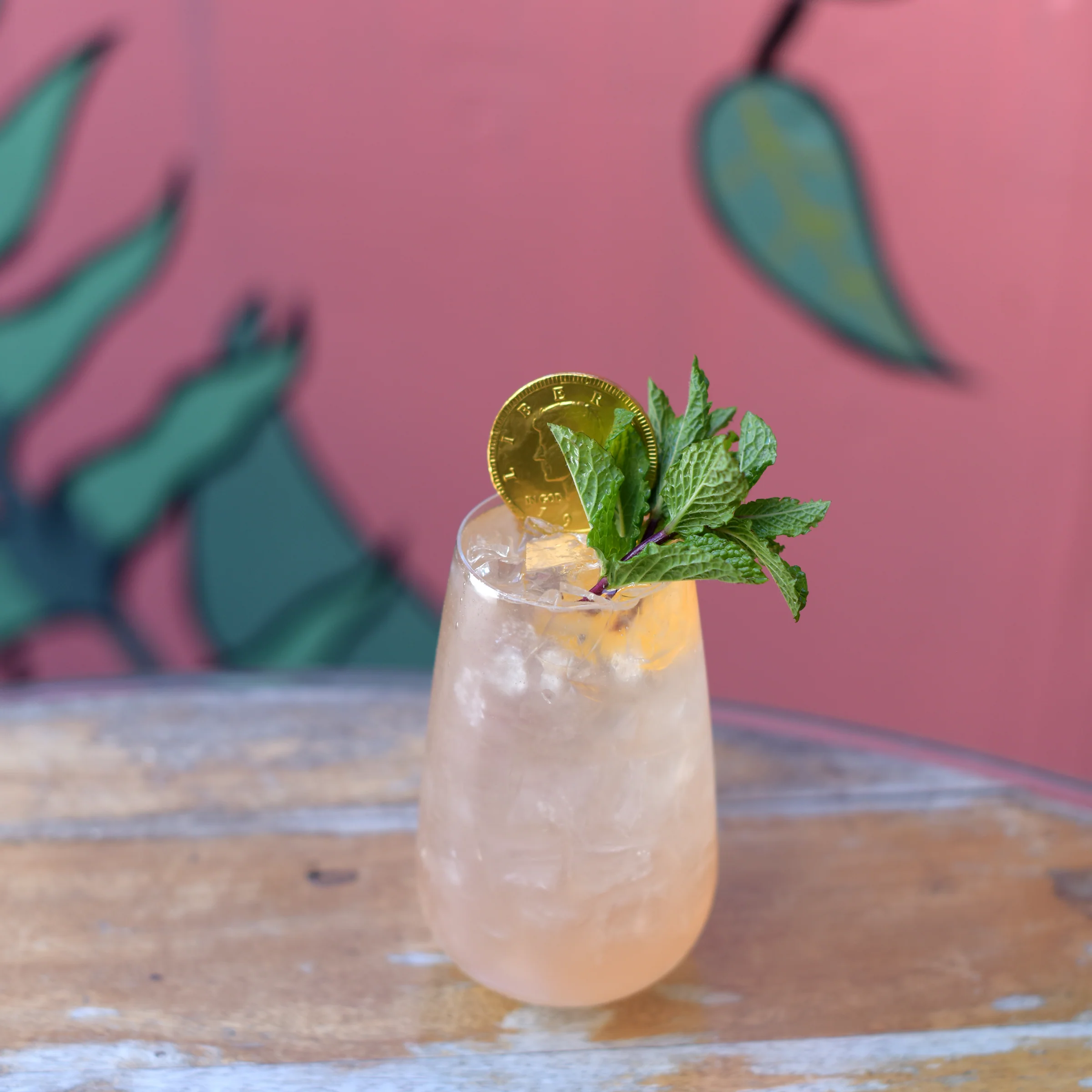 Talismano 19.25 oz Beverage Drinking Glasses (Set of 4)