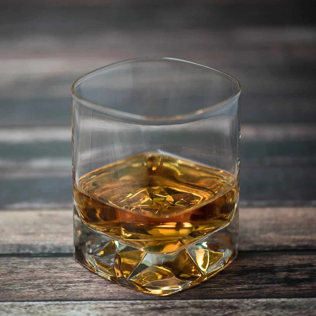 On The Rocks 13.5 oz DOF Drinking Glasses (Set Of 4)