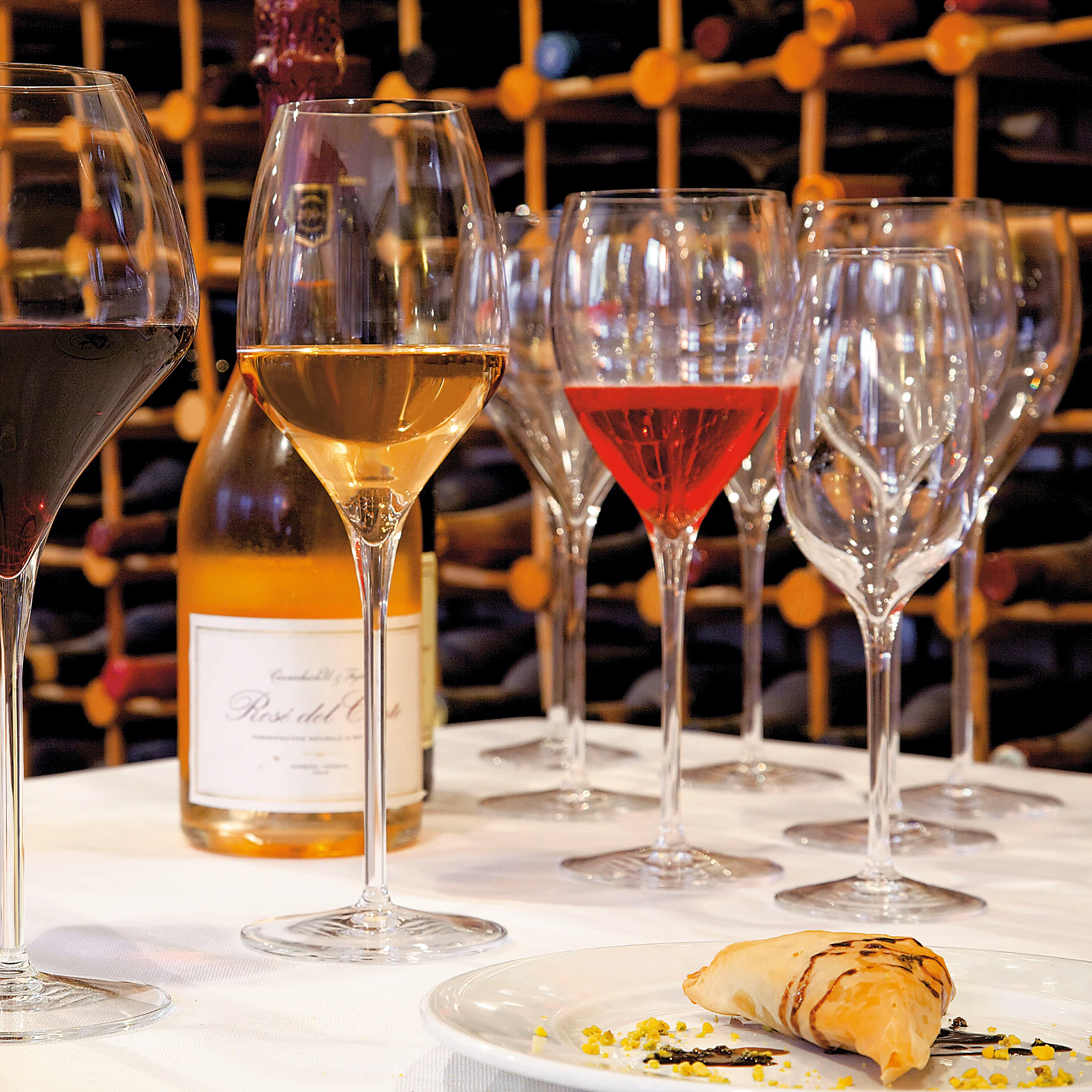 Italian Premium Small White Wine Glasses | 11.75oz | Magnifico | Set of 4