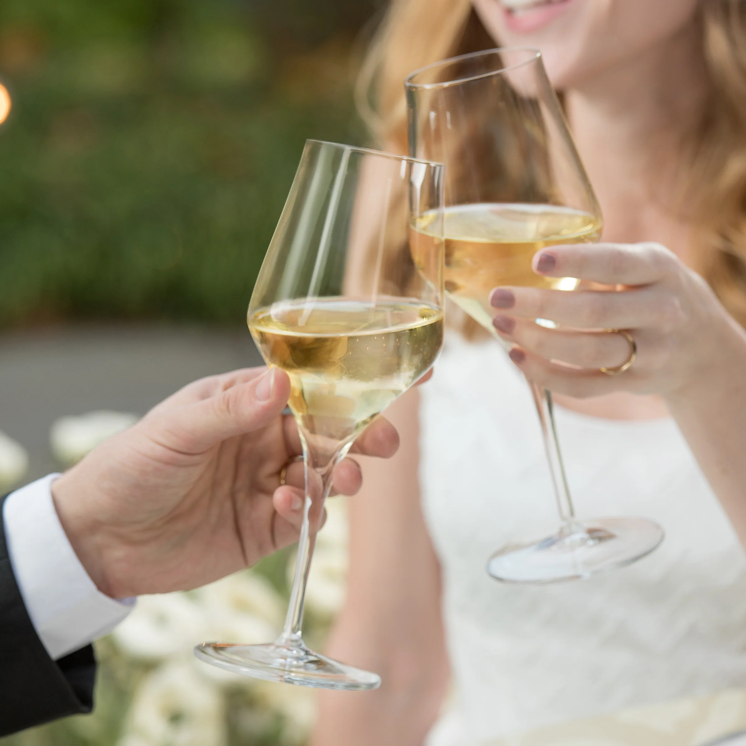 Italian Premium Chardonnay White Wine Glasses | 11.5oz | Supremo | Set of 2