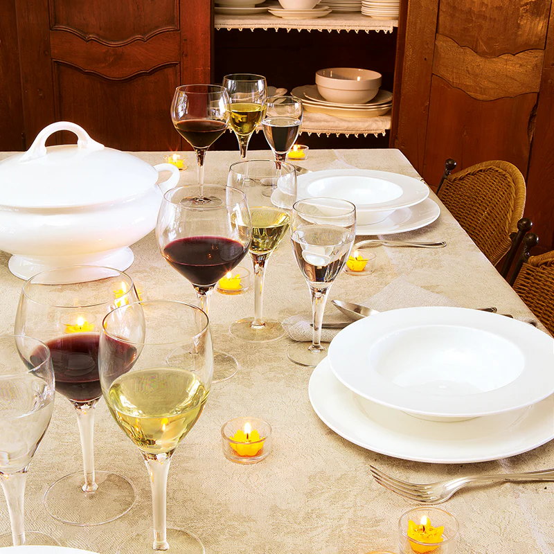 Italian Premium Burgunder Red Wine Glasses | 17oz | Michelangelo Masterpiece | Set of 4