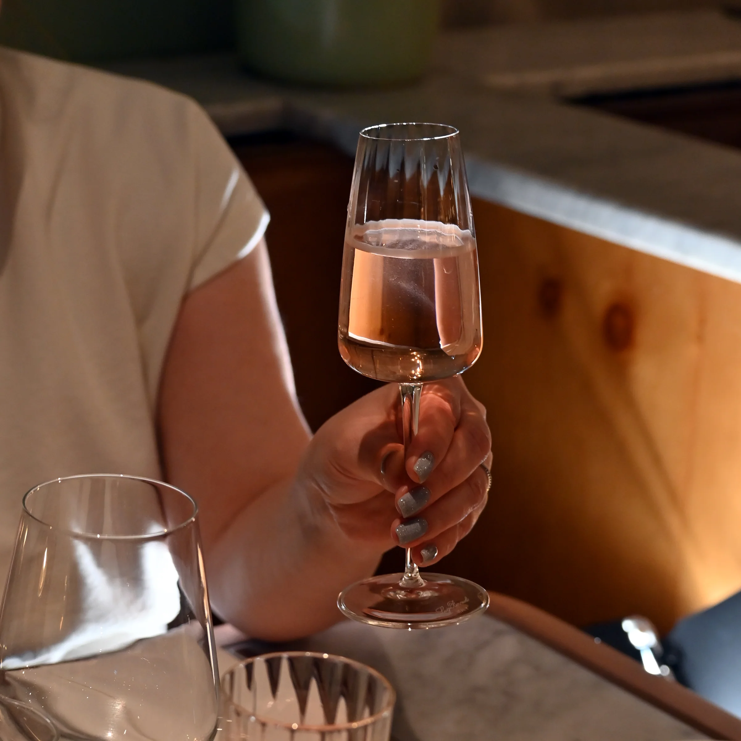 Optica 7 oz Prosecco / Sparkling Wine Glasses (Set Of 4)