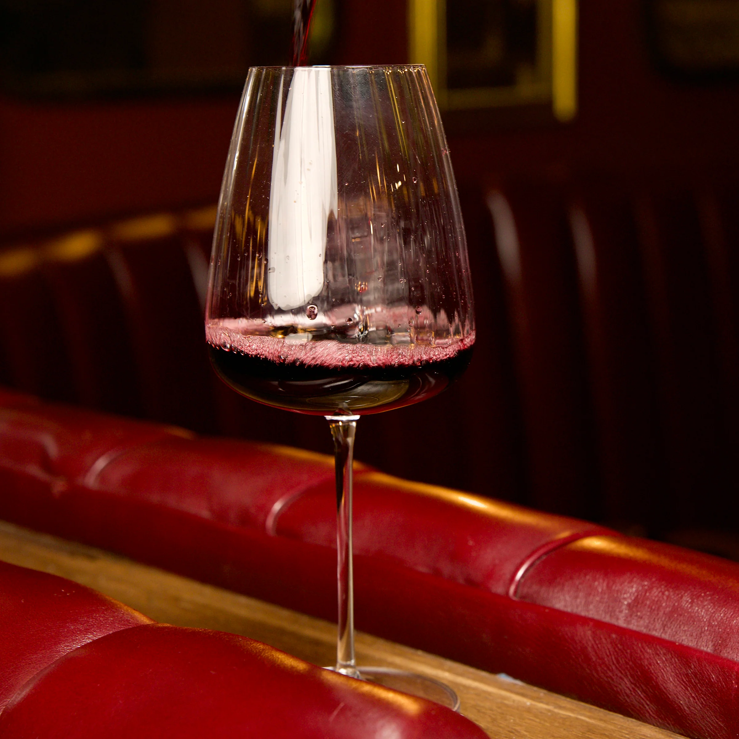 Optica 23.75 oz Bordeaux Red Wine Glasses (Set of 4)