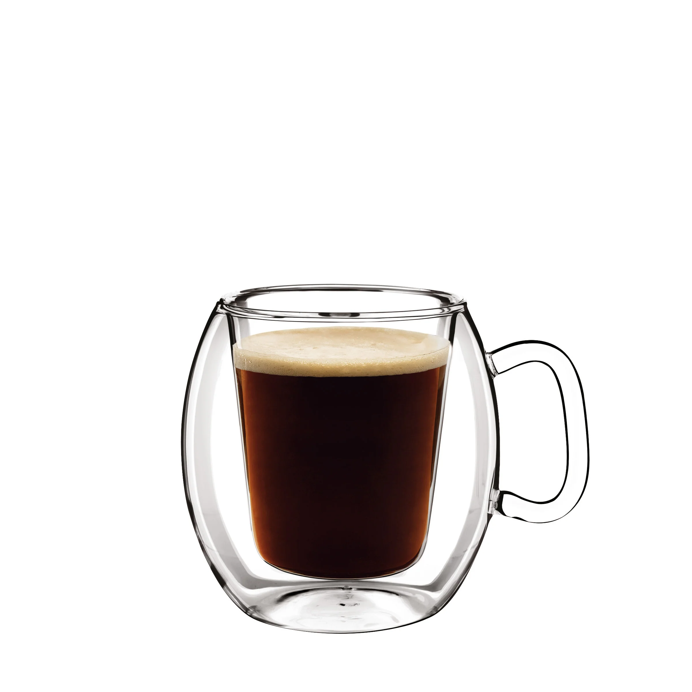Thermic Glass 10.25oz Coffee Glasses (Set of 2)