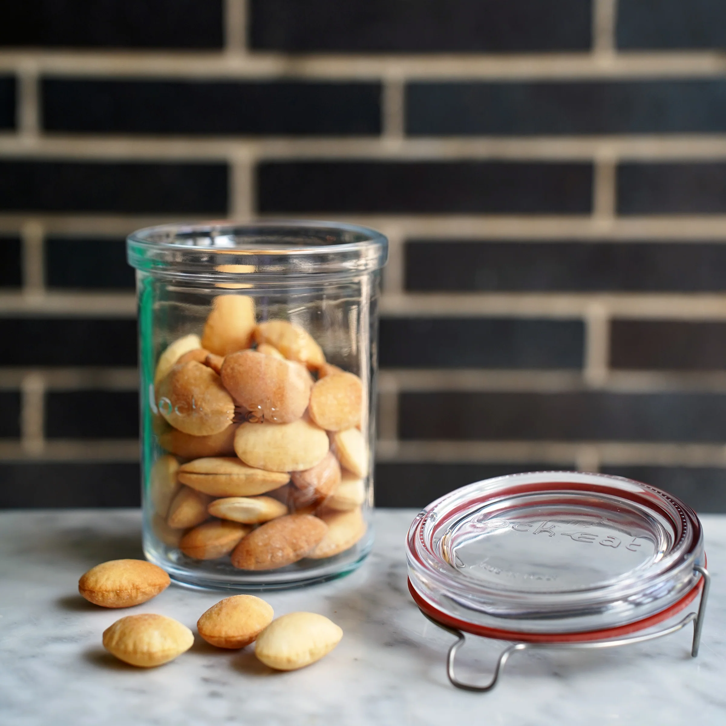 Italian Premium Canning & Food Jar XL | 34oz | Lock-Eat | 1 Piece