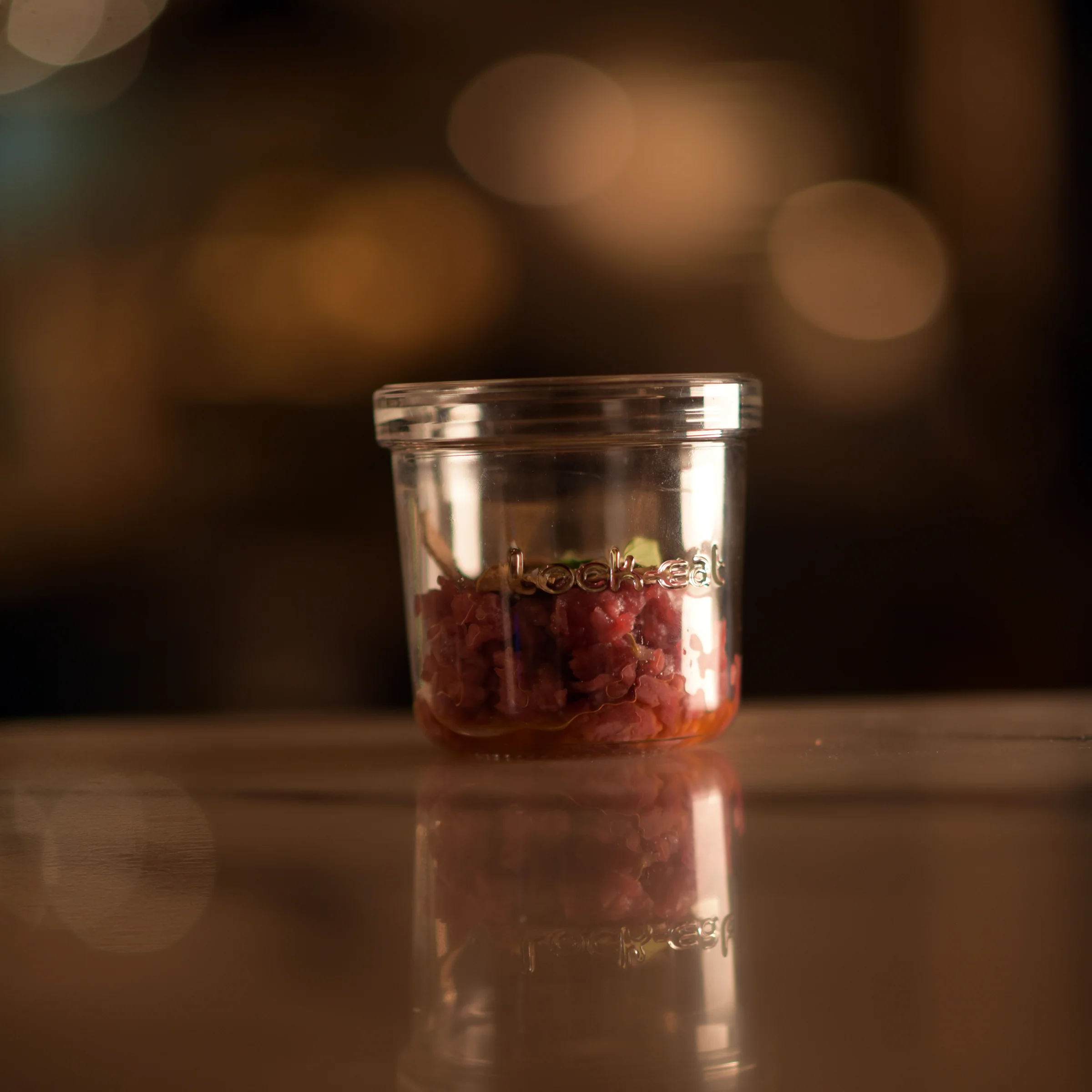 Italian Premium Canning & Food Jar | 6.75oz | Lock-Eat | Set of 6