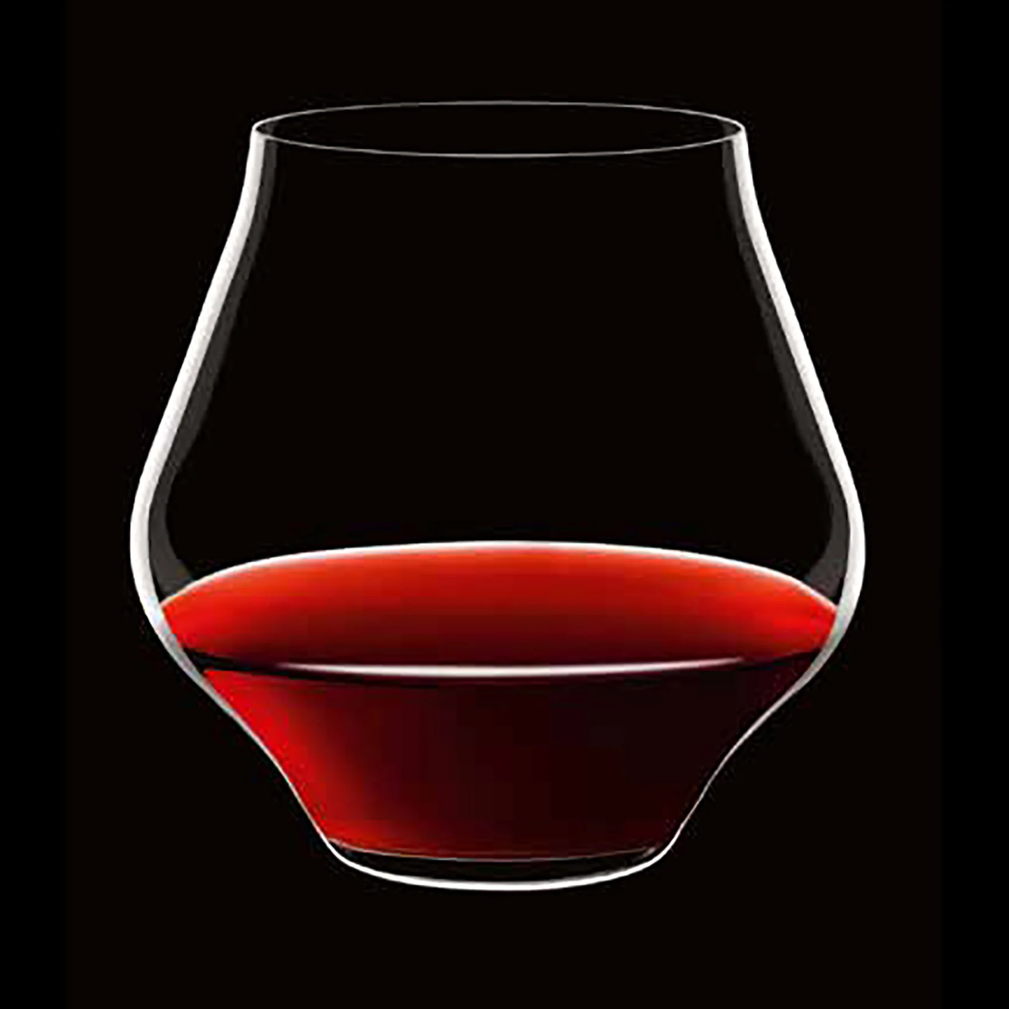 Supremo 15.25 oz Stemless / Pinot Noir Red Wine Glasses (Set Of 2)
