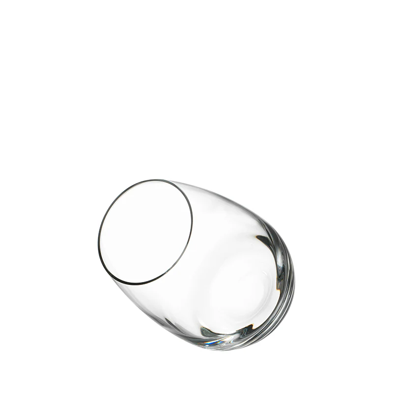 Italian Premium Stemless Wine Glasses | 15.5oz | Michelangelo Masterpiece | Set of 4