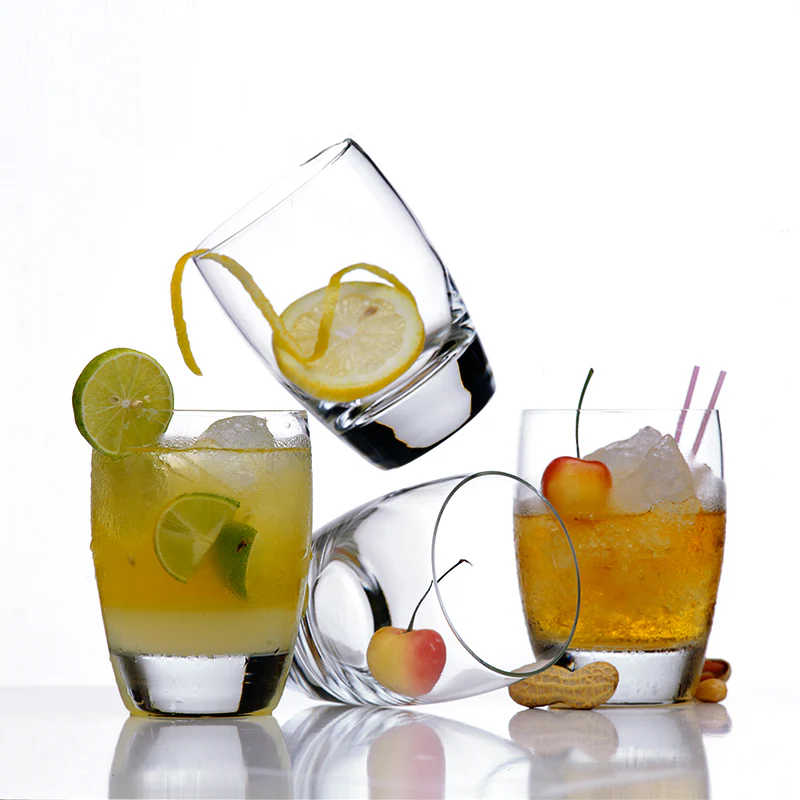 Italian Premium DOF Whiskey Glasses | 15.75oz | Michelangelo Masterpiece | Set of 4