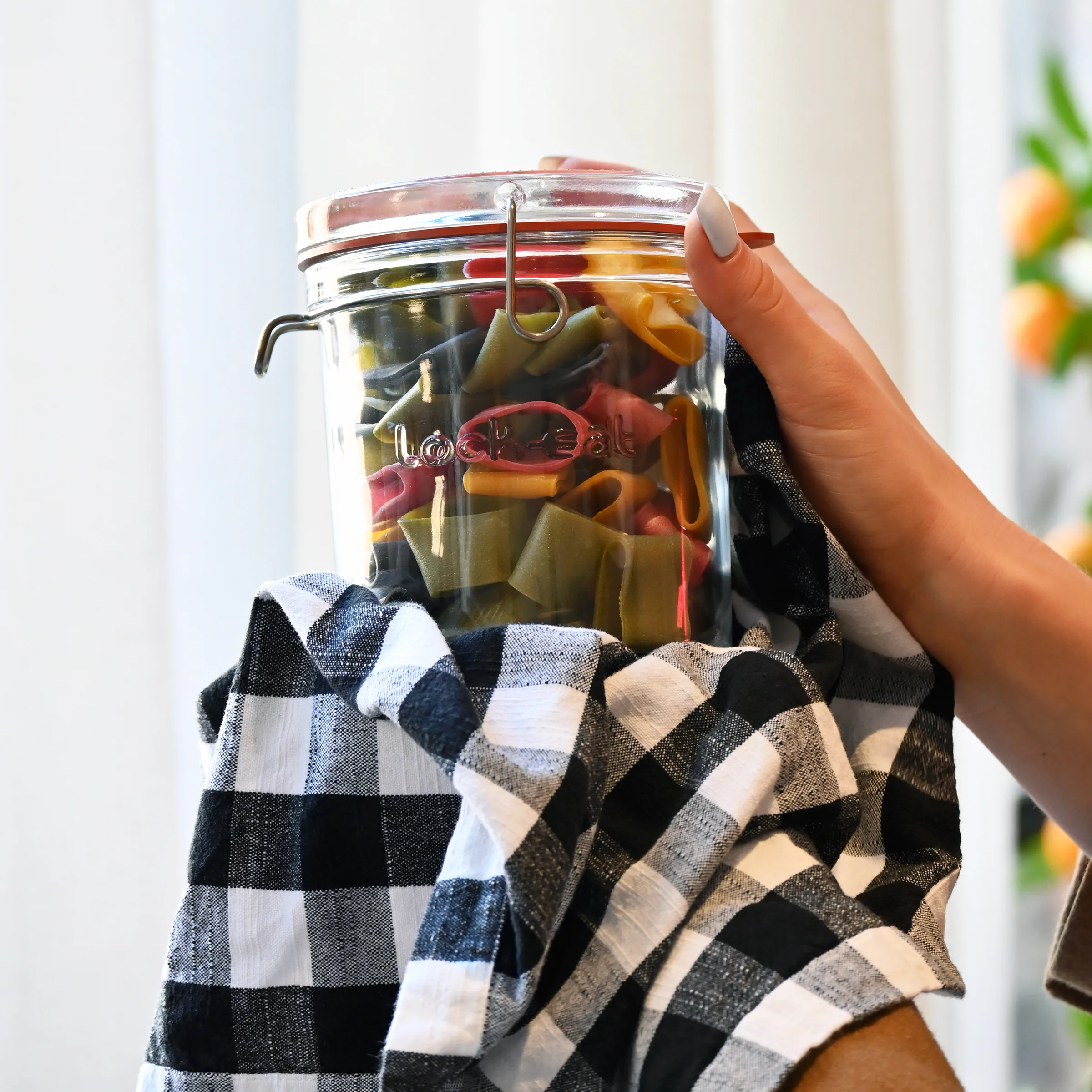 Italian Premium Canning & Food Jar XL | 25.25oz | Lock-Eat | 1 Piece