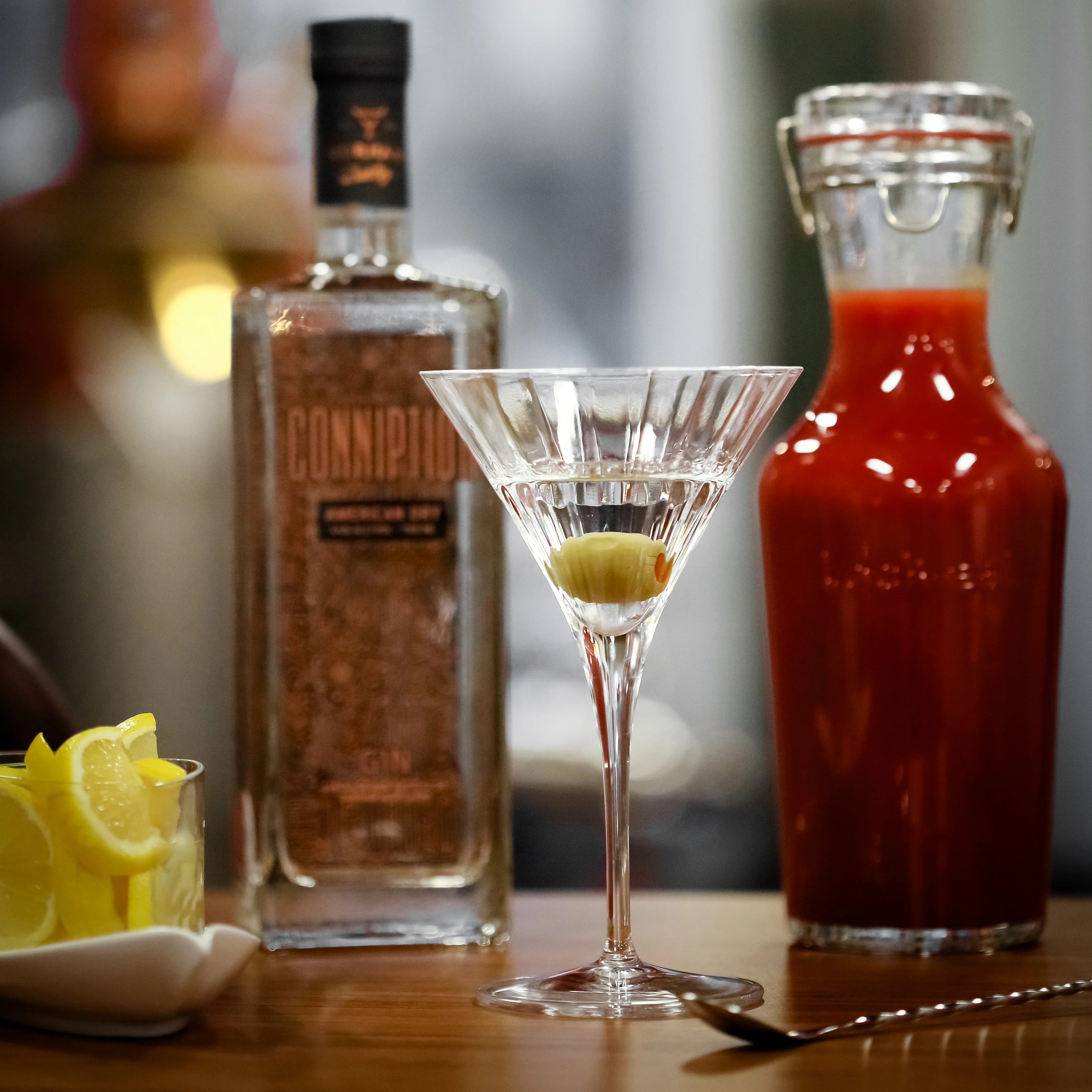 Italian Premium Retro Martini Glasses | 8.25oz | Bach | Set of 4