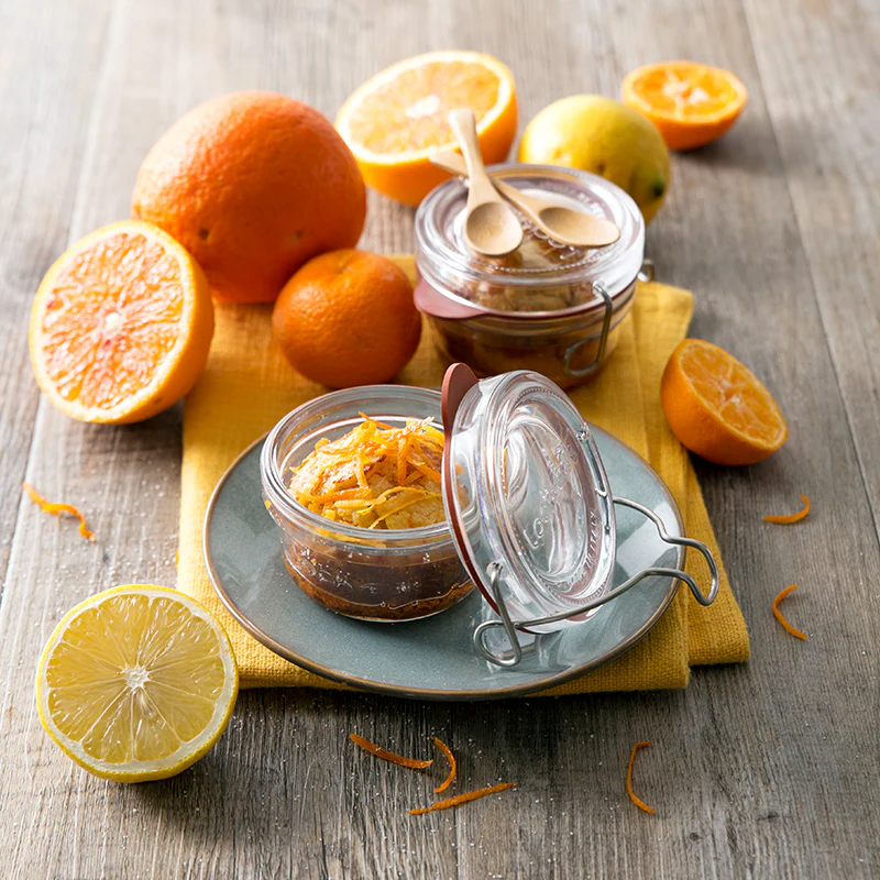 Italian Premium Canning & Food Jar | 2.75oz | Lock-Eat | Set of 6