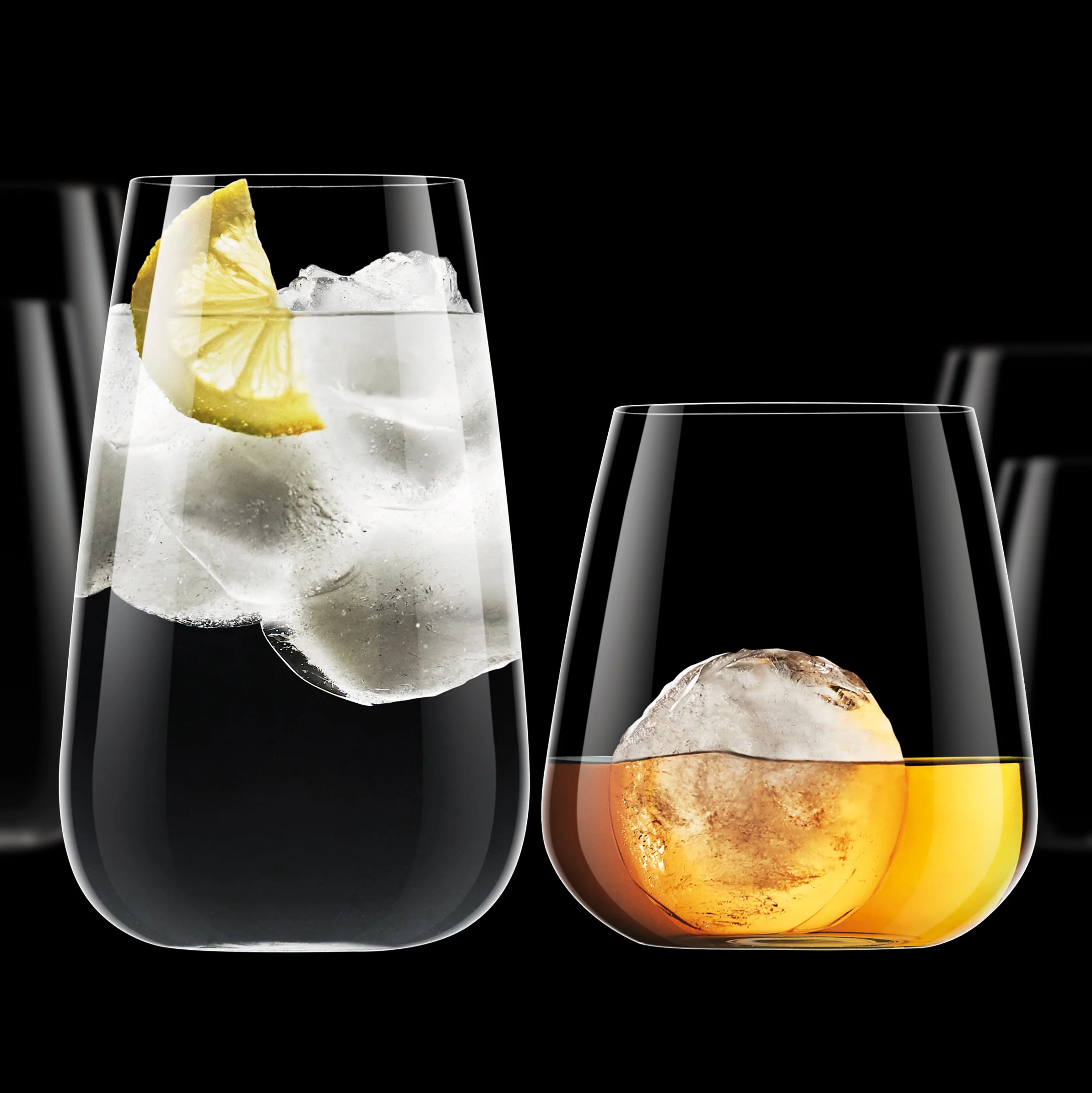 Talismano 8pc Barware Set (4 DOF Glasses & 4 Beverage Glasses)