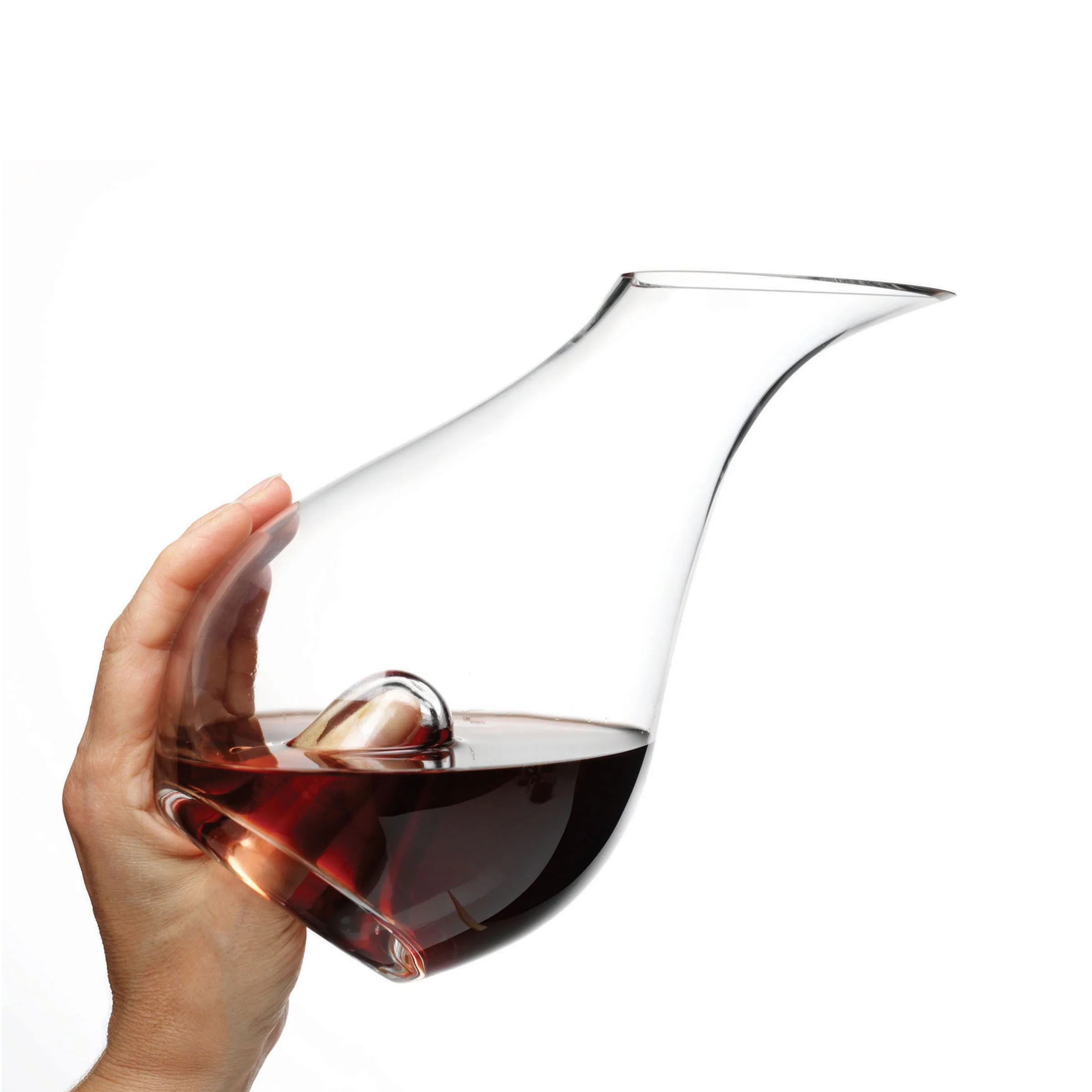 Italian Premium Thumb Wine Decanter | 35oz | Magnifico | 1 Piece