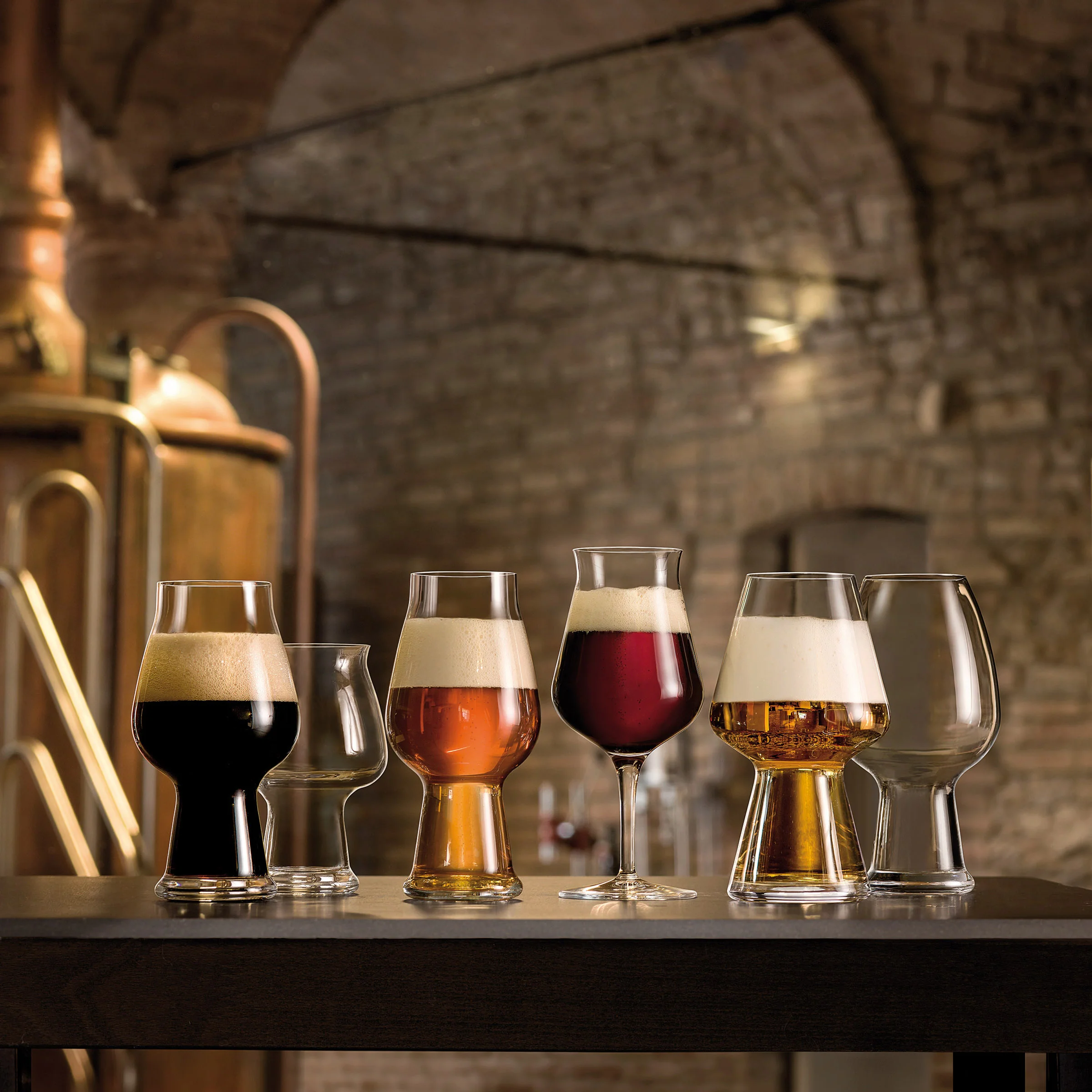 Italian Premium Seasonal Beer Glasses | 23.25oz | Birrateque | Set of 2