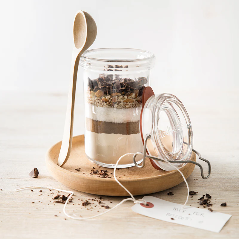 Italian Premium Canning & Food Jars | 11.75oz | Lock-Eat | Set of 6