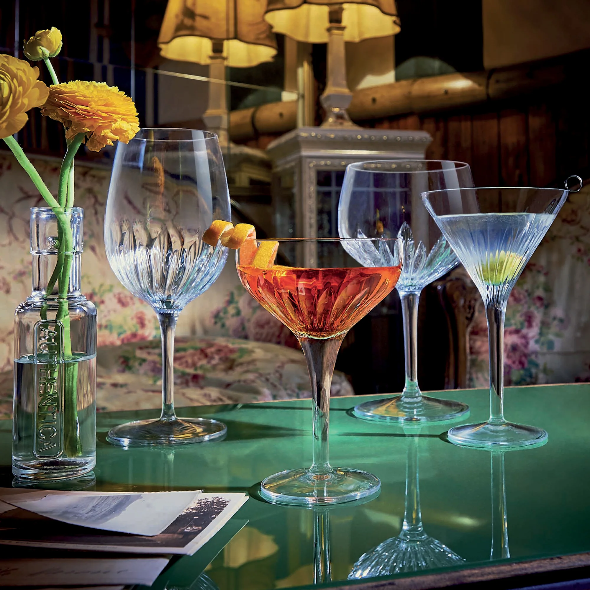 Mixology 7.5 oz Coupe Cocktail Glasses (Set Of 4)