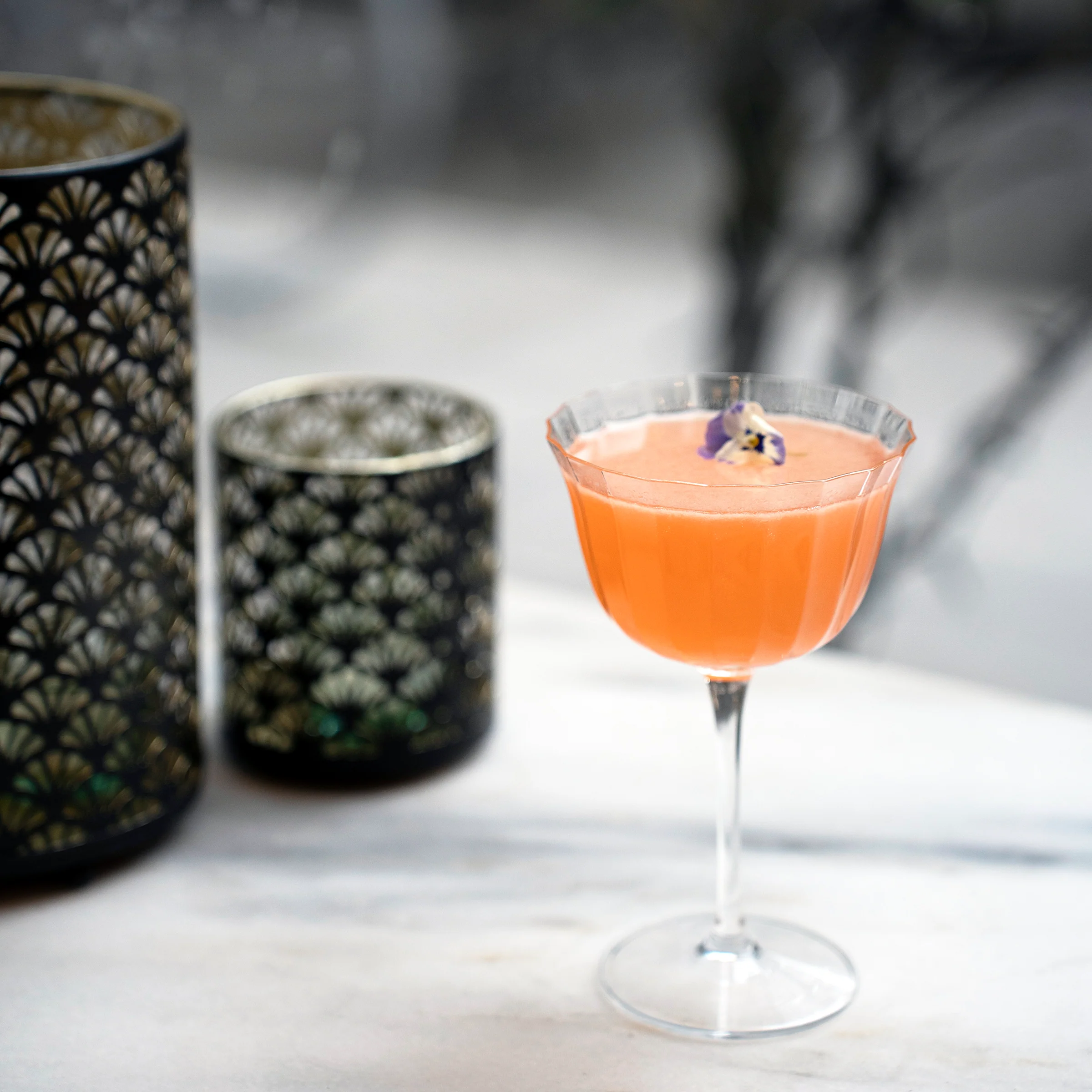 Italian Premium Retro Fizz Cocktail Glasses | 8.75oz | Bach | Set of 4