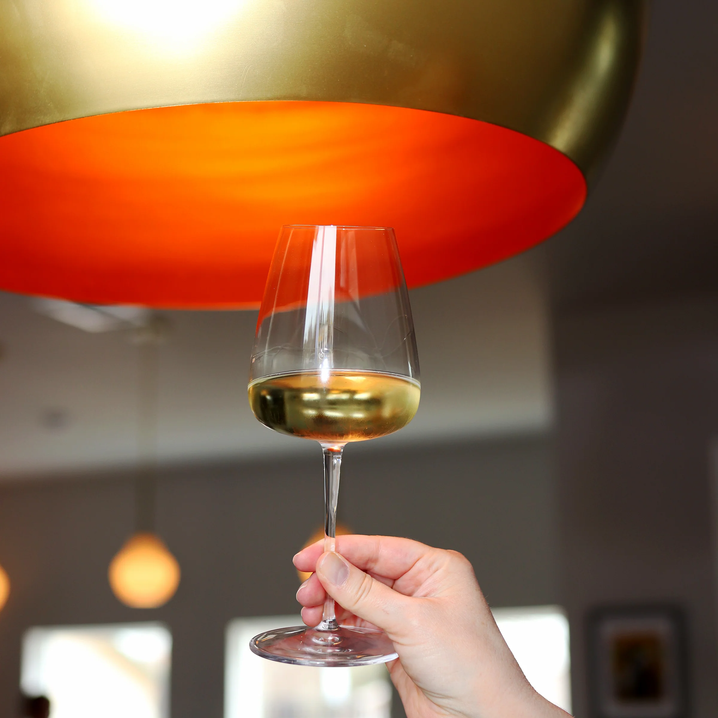 Italian Premium Chardonnay White Wine Glasses | 18.5oz | Talismano | Set of 4