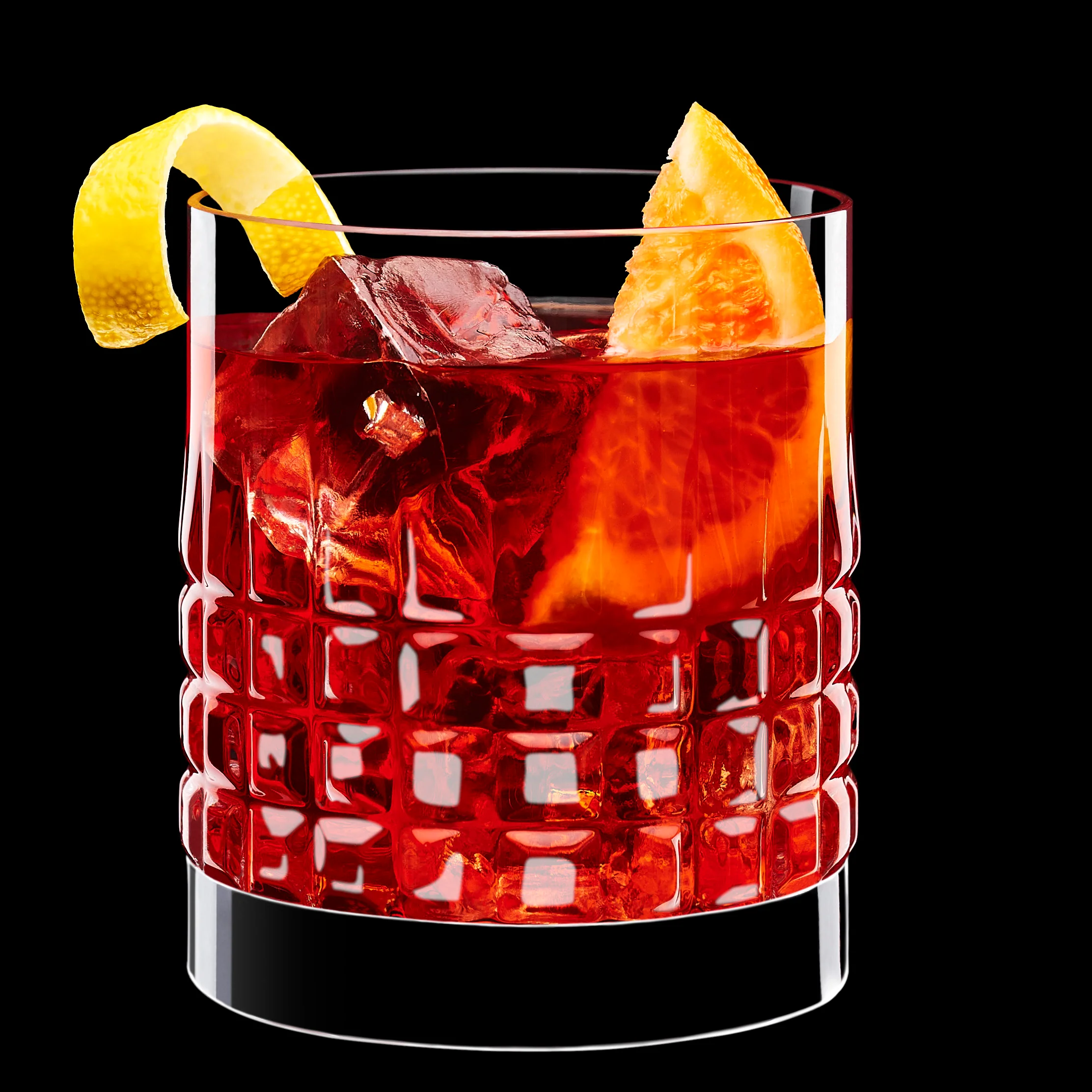 Italian Premium Charme DOF Whiskey Glasses | 12.75oz | Mixology | Set of 4