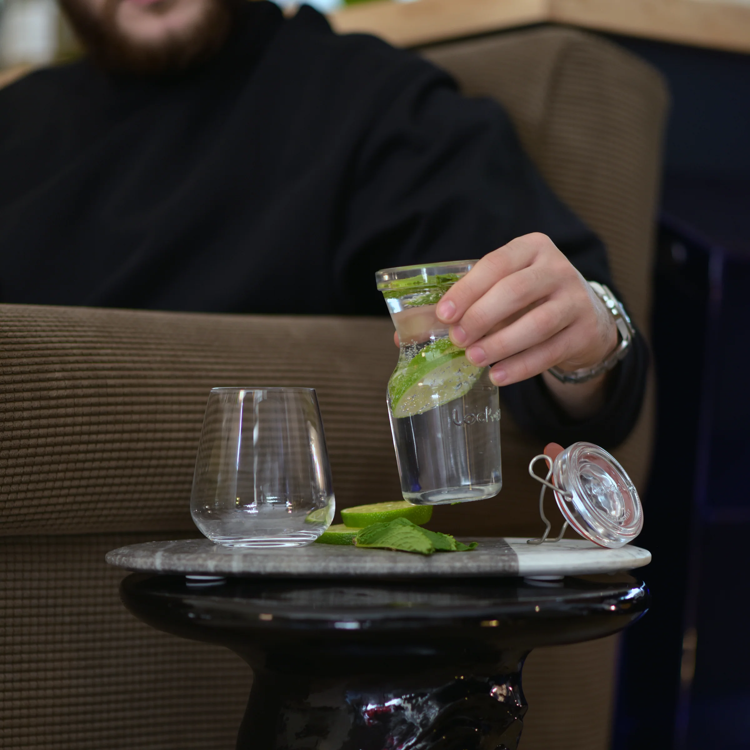 Italian Premium Canning & Juice Jar | 8.5oz | Lock-Eat | Set of 6