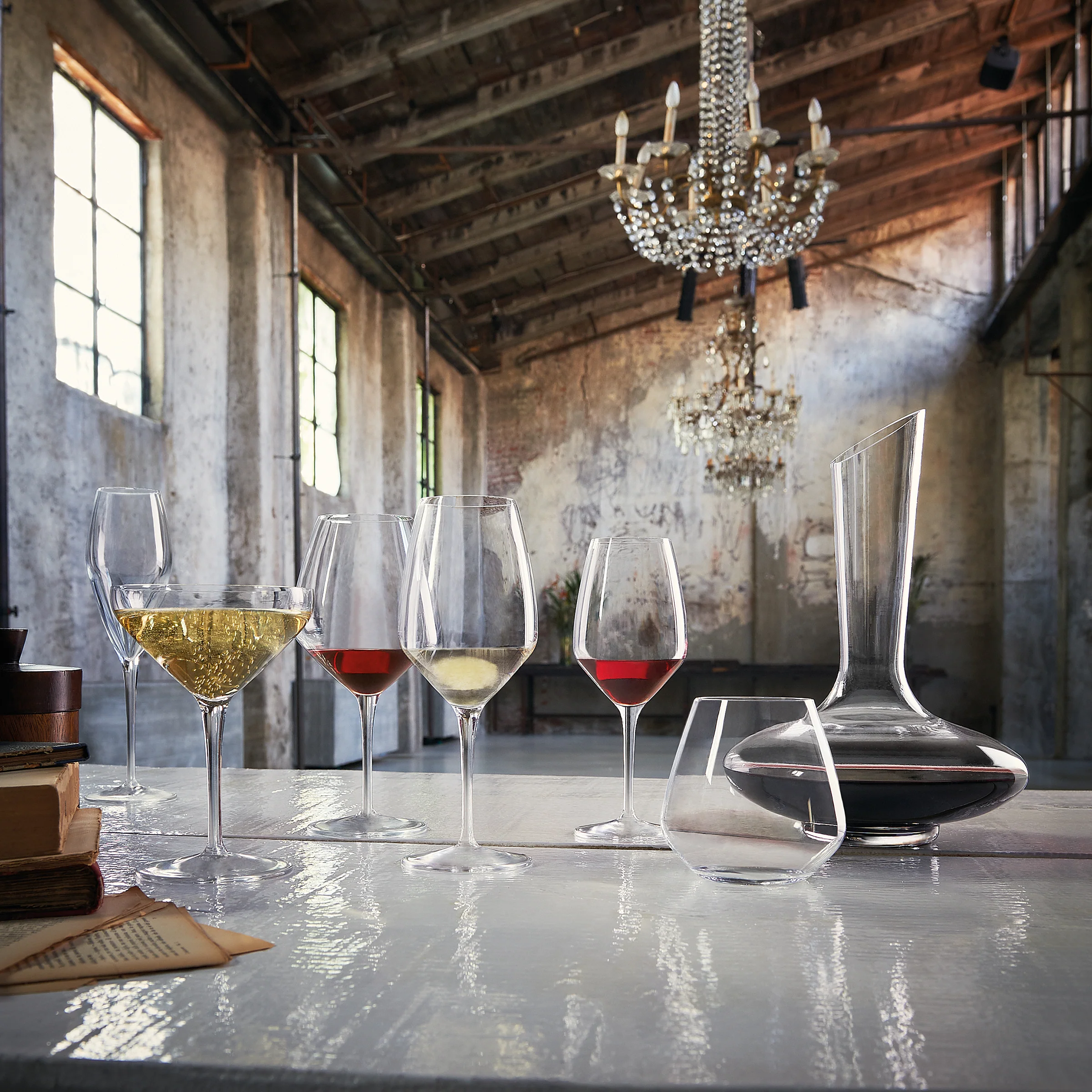 Italian Premium Martini Glasses | 10oz | Atelier | Set of 6