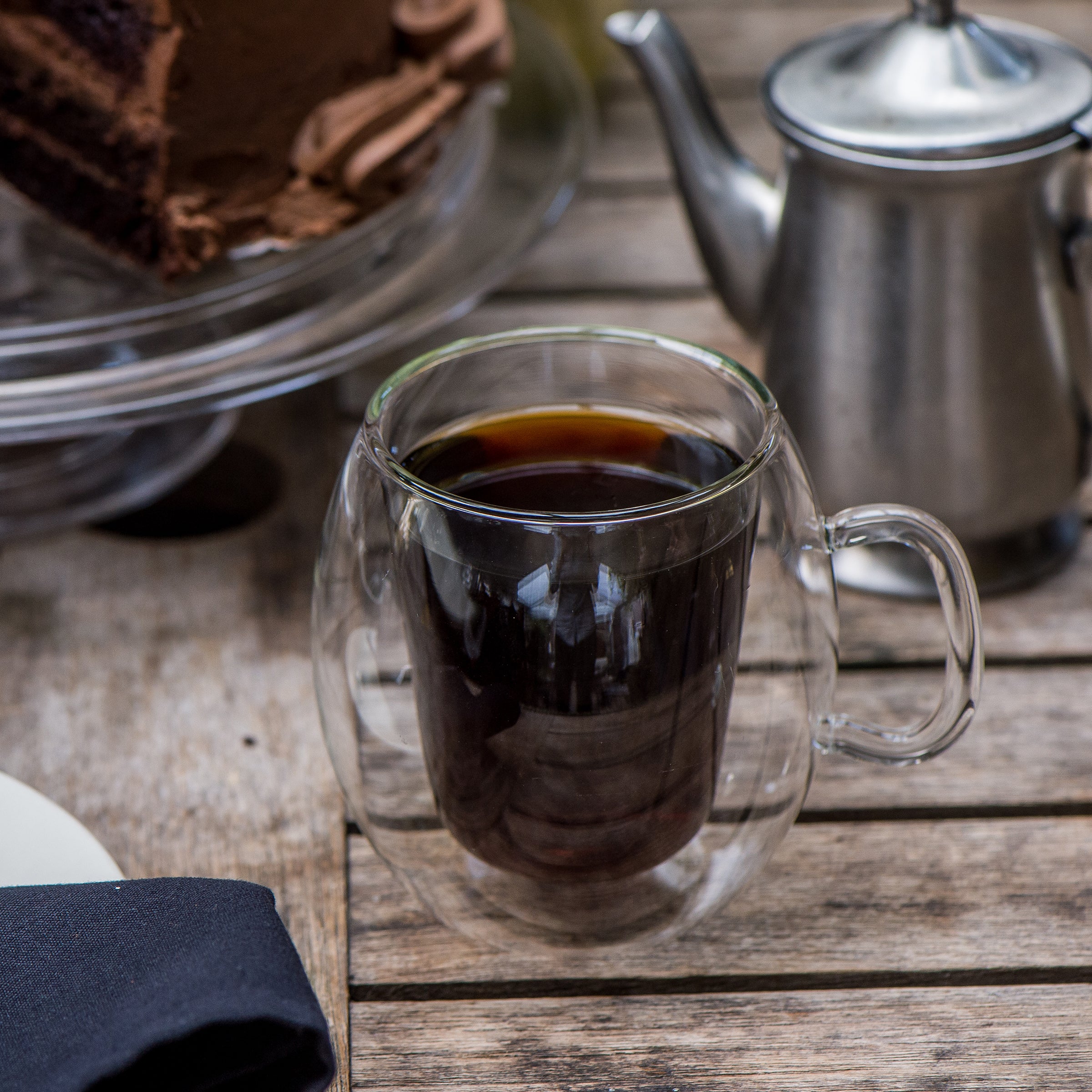 Thermic Glass 10.25oz Coffee Glasses (Set of 2)