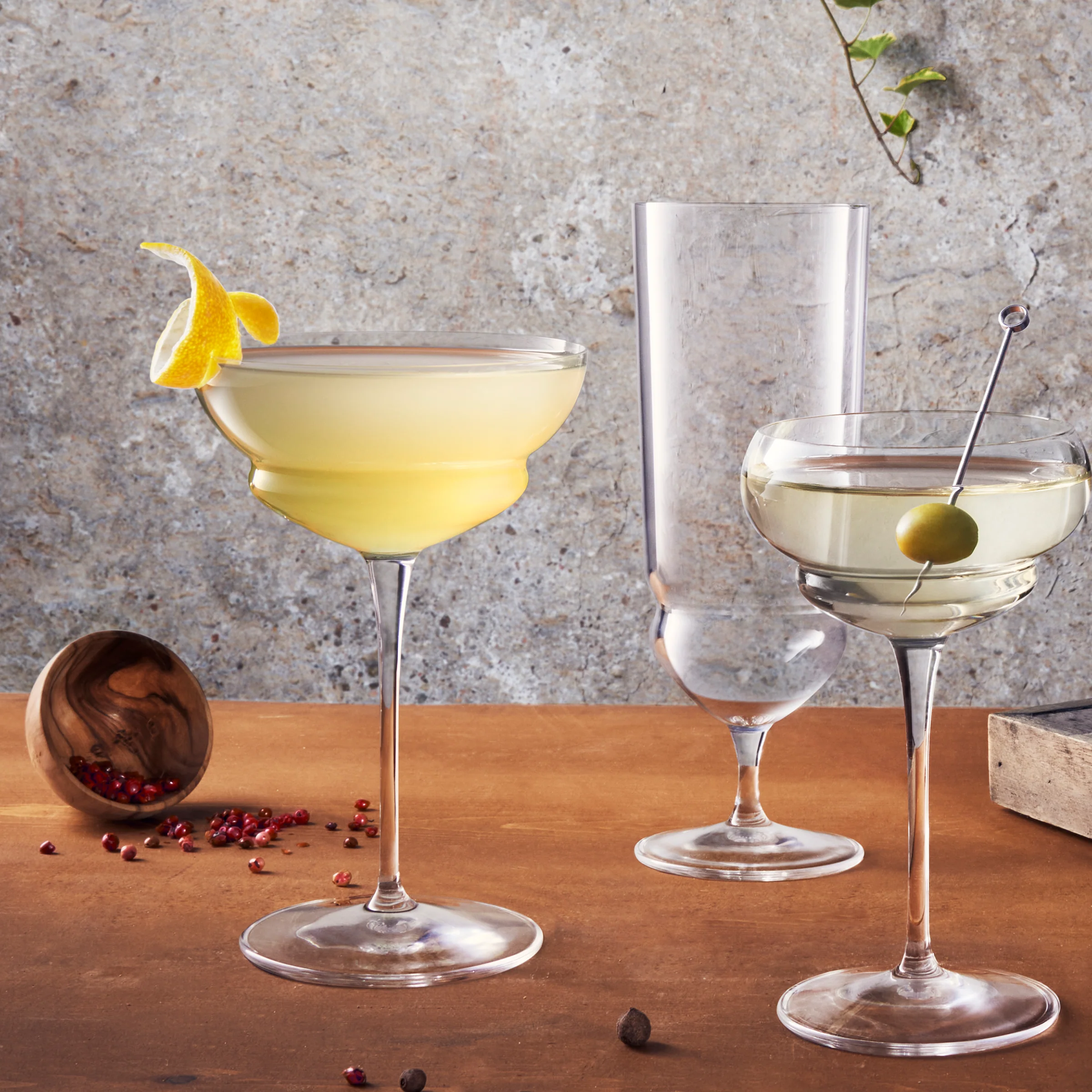 Italian Premium Hemmingway Special Cocktail Glasses | 8.25oz | Backdoor '20s | Set of 6